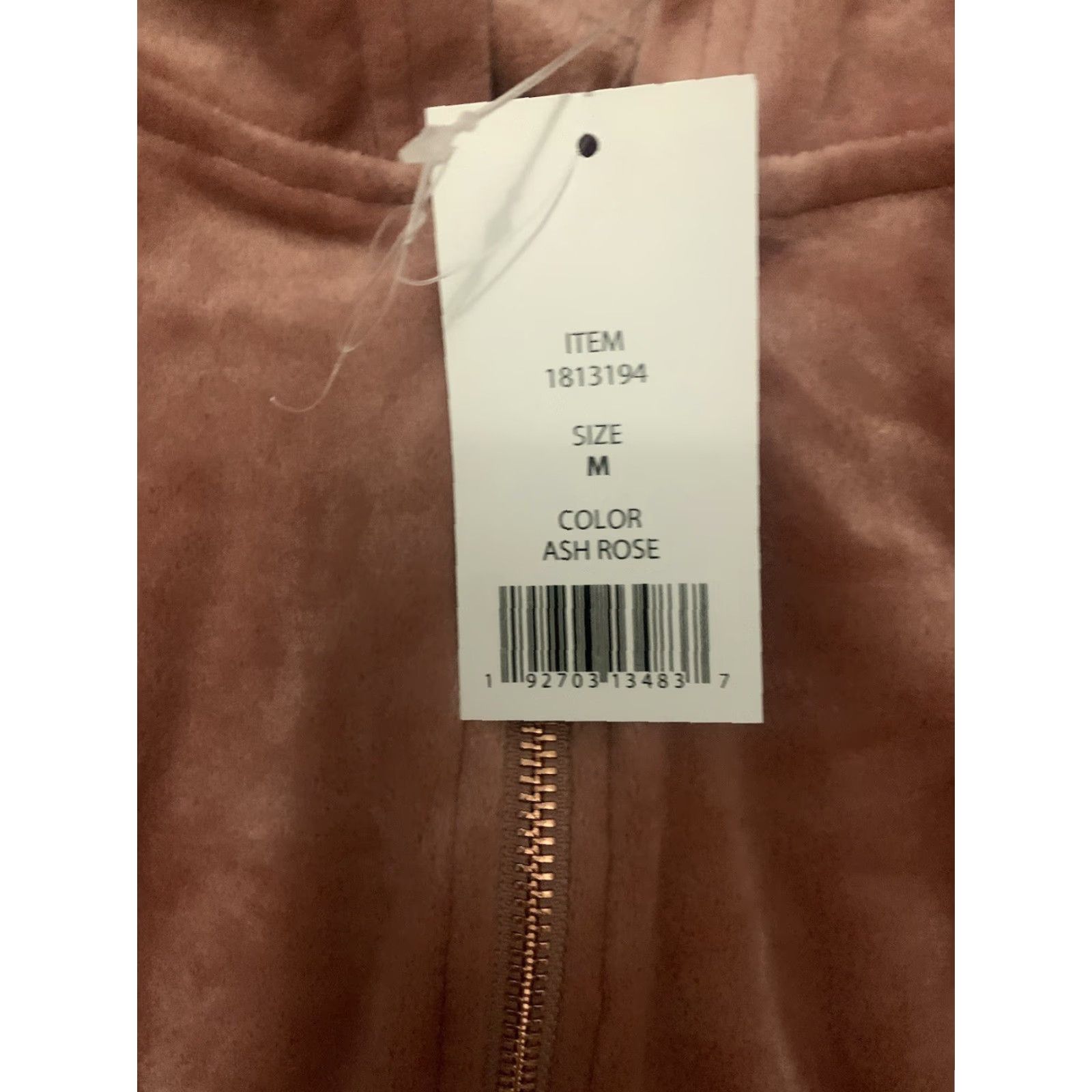 Vintage Felina Lounge Set Hoodie Jogger Velour Pink Ash Rose 2 Piece M Women Size M / US 6-8 / IT 42-44 - 3 Thumbnail