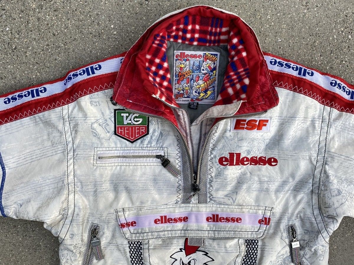 Ellesse Vintage 90s ELLESSE FRANCE ITALY Federation Francaise De ski Size US M / EU 48-50 / 2 - 5 Thumbnail