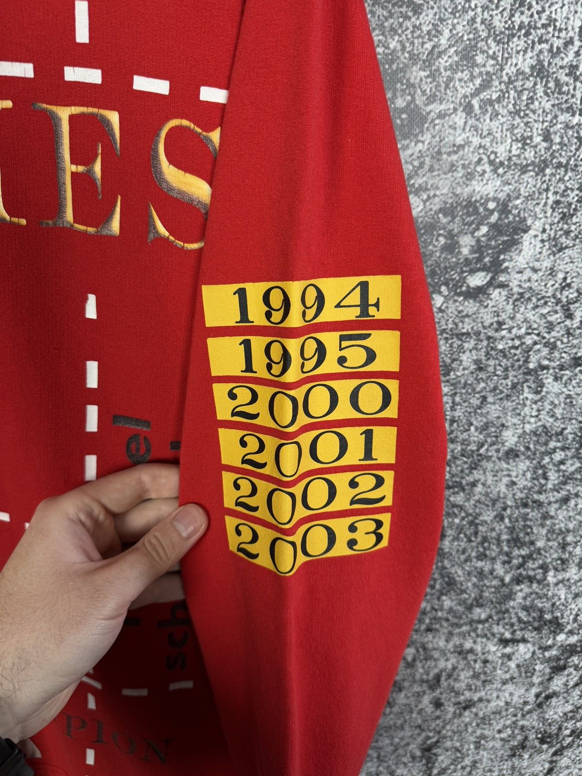 Formula 1 Michael Schumacher Vintage Hoodie Racing F1 Size L Size US L / EU 52-54 / 3 - 7 Thumbnail