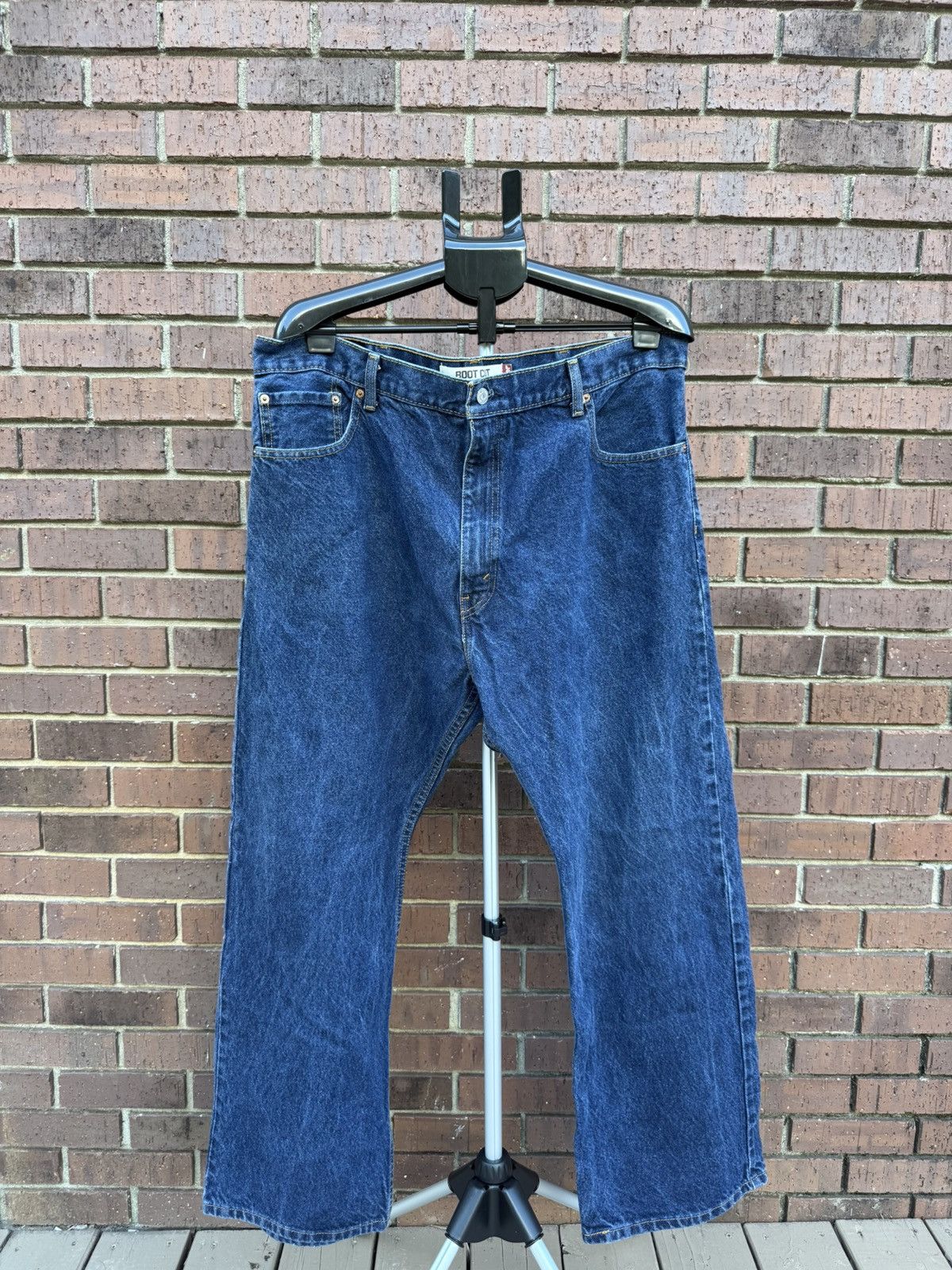 Levi's Made & Crafted Levi's 517 Bootcut Denim Blue Jeans Mens Size 42 X 30 Dark Size US 42 / EU 58 - 1 Thumbnail