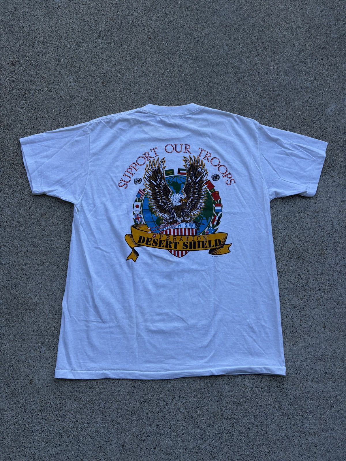 NFL Vintage 1991 NFL Super Sunday “Super Bowl XXV” T-Shirt Sz XL Size US XL / EU 56 / 4 - 2 Thumbnail
