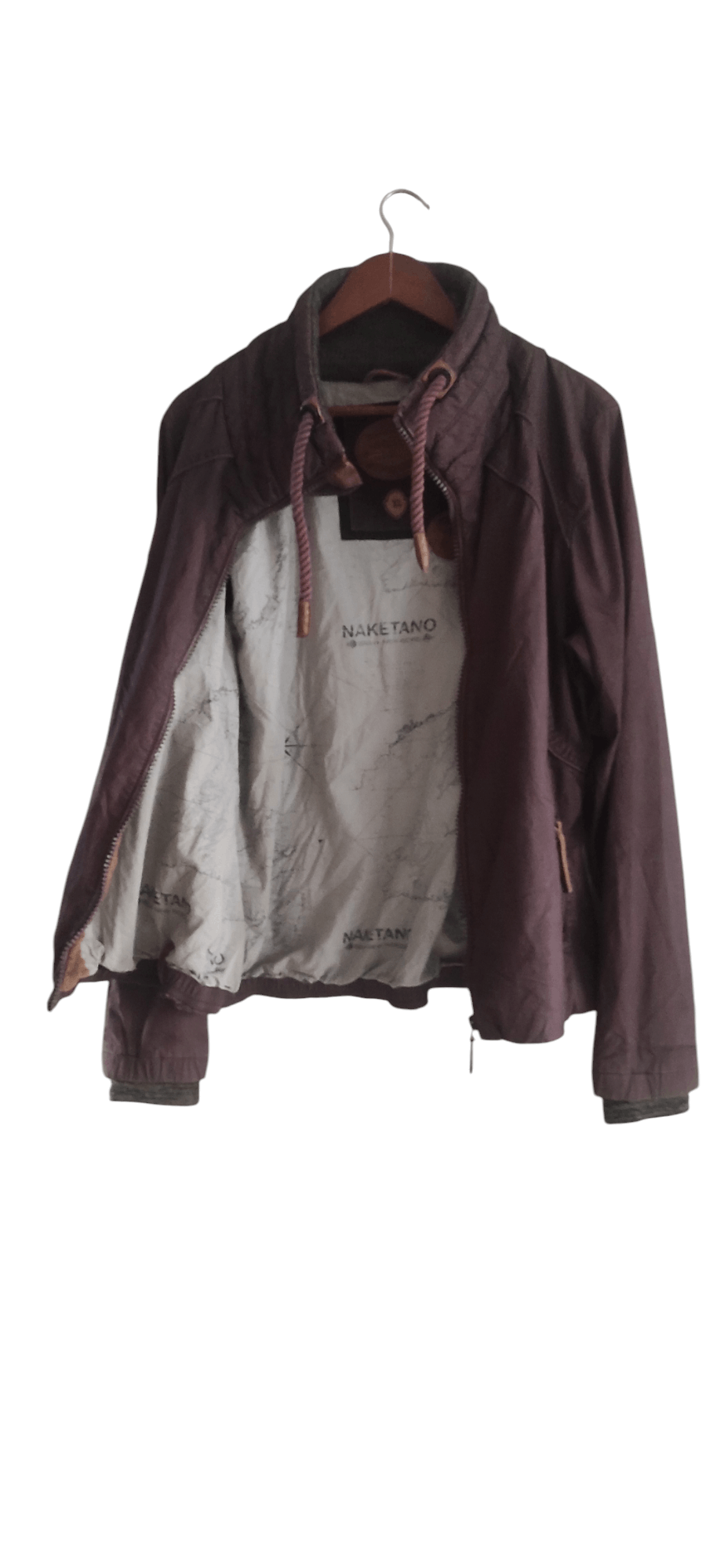 Naketano Naketano Brave New World Womens Full Zip Hooded Jacket Size L / US 10 / IT 46 - 3 Thumbnail