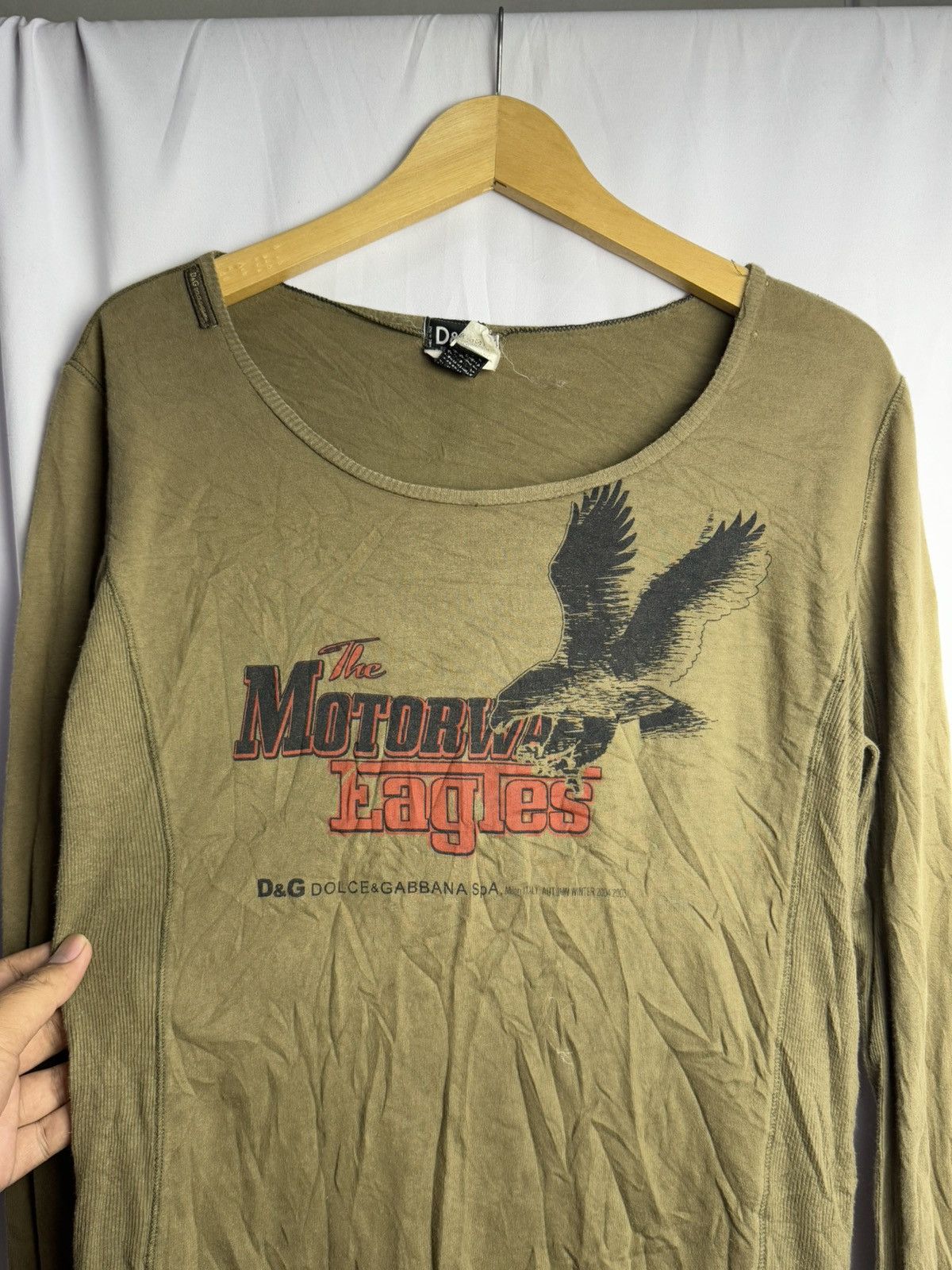 Dolce & Gabbana AW 04-05 Dolce Gabbana Eagles Long Sleeve Size US M / EU 48-50 / 2 - 2 Thumbnail