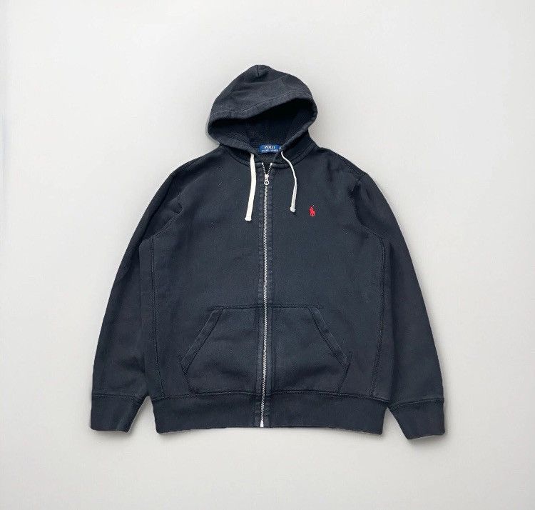 Polo Ralph Lauren Polo Ralph Lauren Full Zip Fleece Hoodie Sweatshirt Size US XL / EU 56 / 4 - 1 Thumbnail