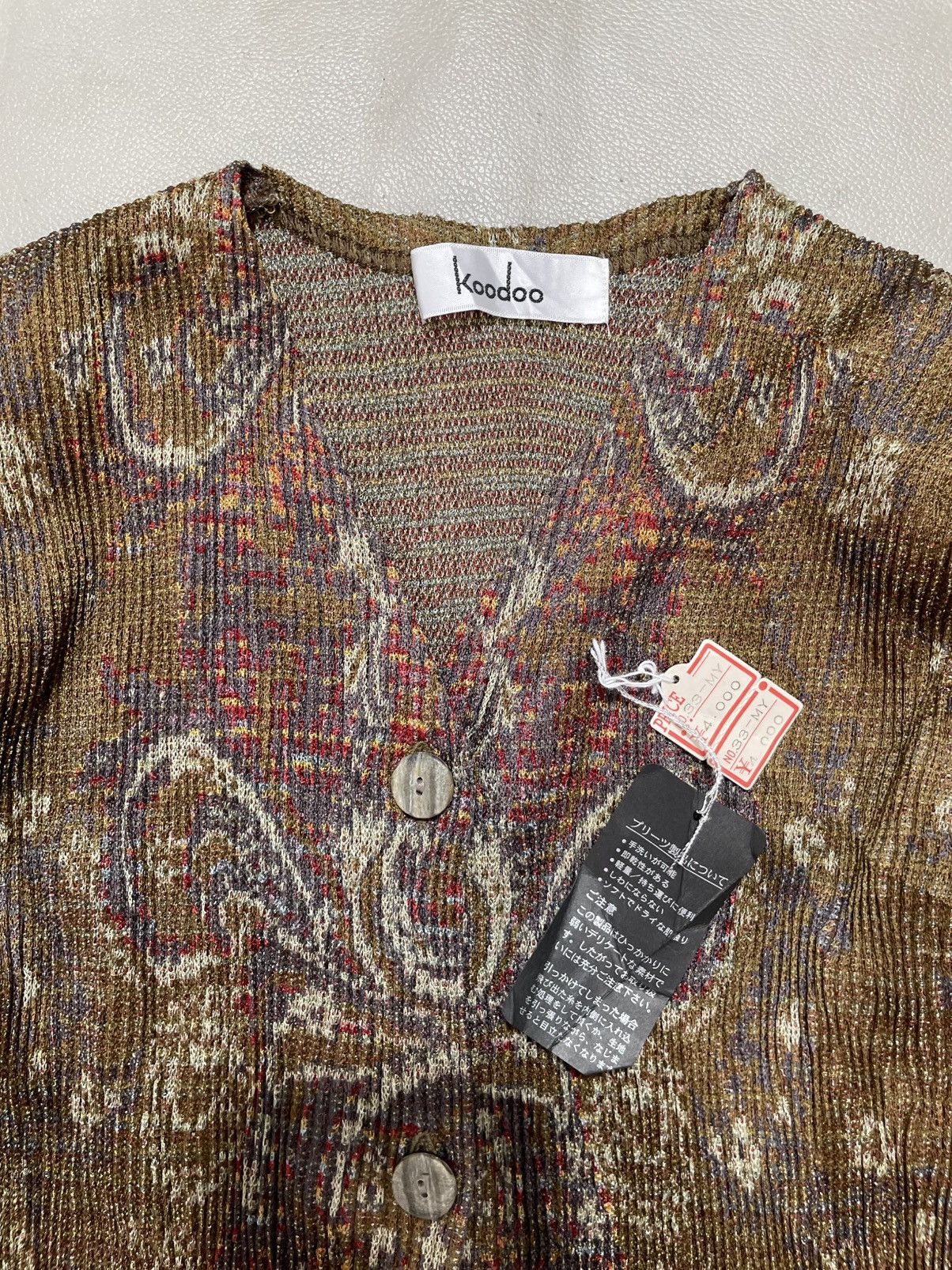Issey Miyake Undefined Abstract Pleates please Shirt issey stylele Size L / US 10 / IT 46 - 3 Thumbnail