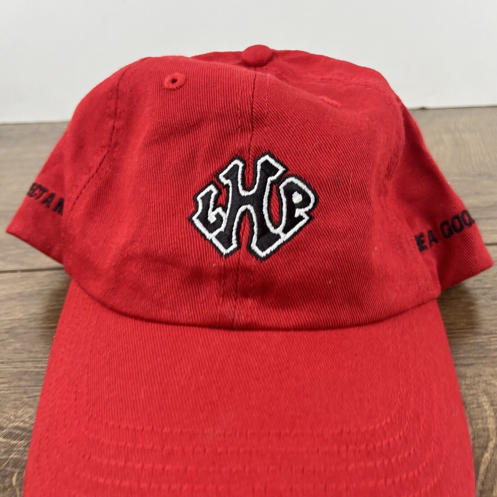 Other LHP Hat Red Cap Adjustable Hat Red Adult Fit Hat Size ONE SIZE - 6 Thumbnail