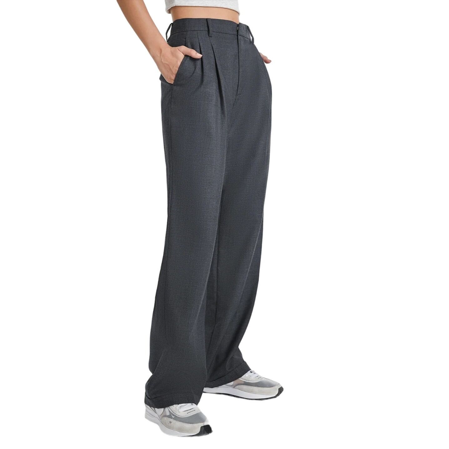 Other XSmall Gray Lightweight Airstream Straight Leg Dress Pants Size 25" / US 0 / IT 36 - 4 Thumbnail