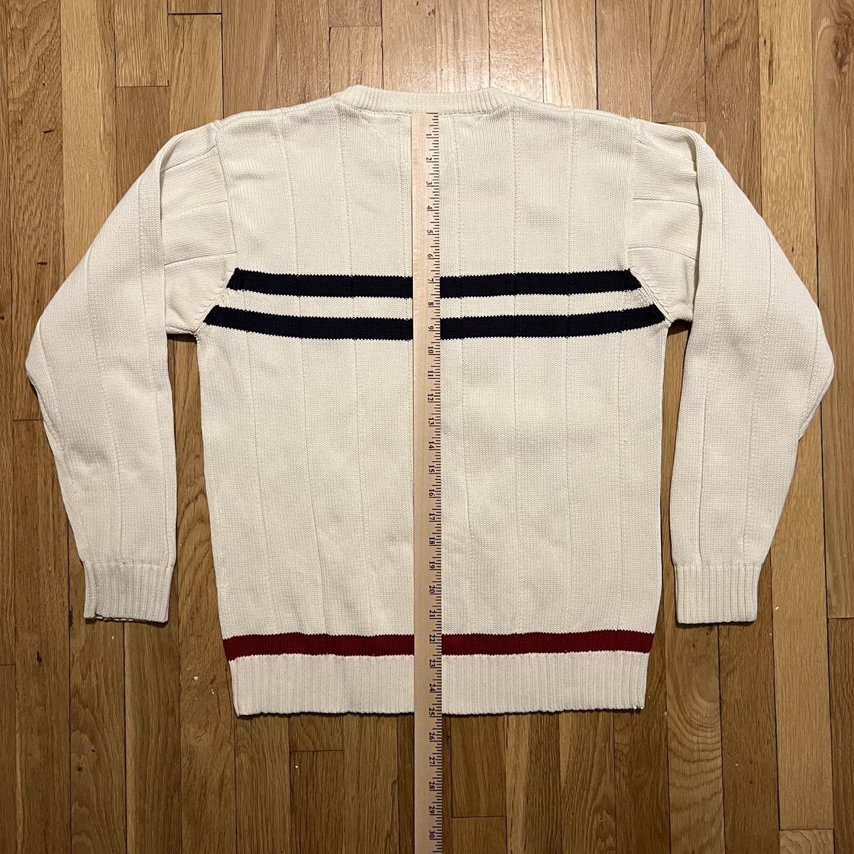 Tommy Hilfiger Tommy Hilfiger White Pullover Sweater Small Size US S / EU 44-46 / 1 - 6 Thumbnail