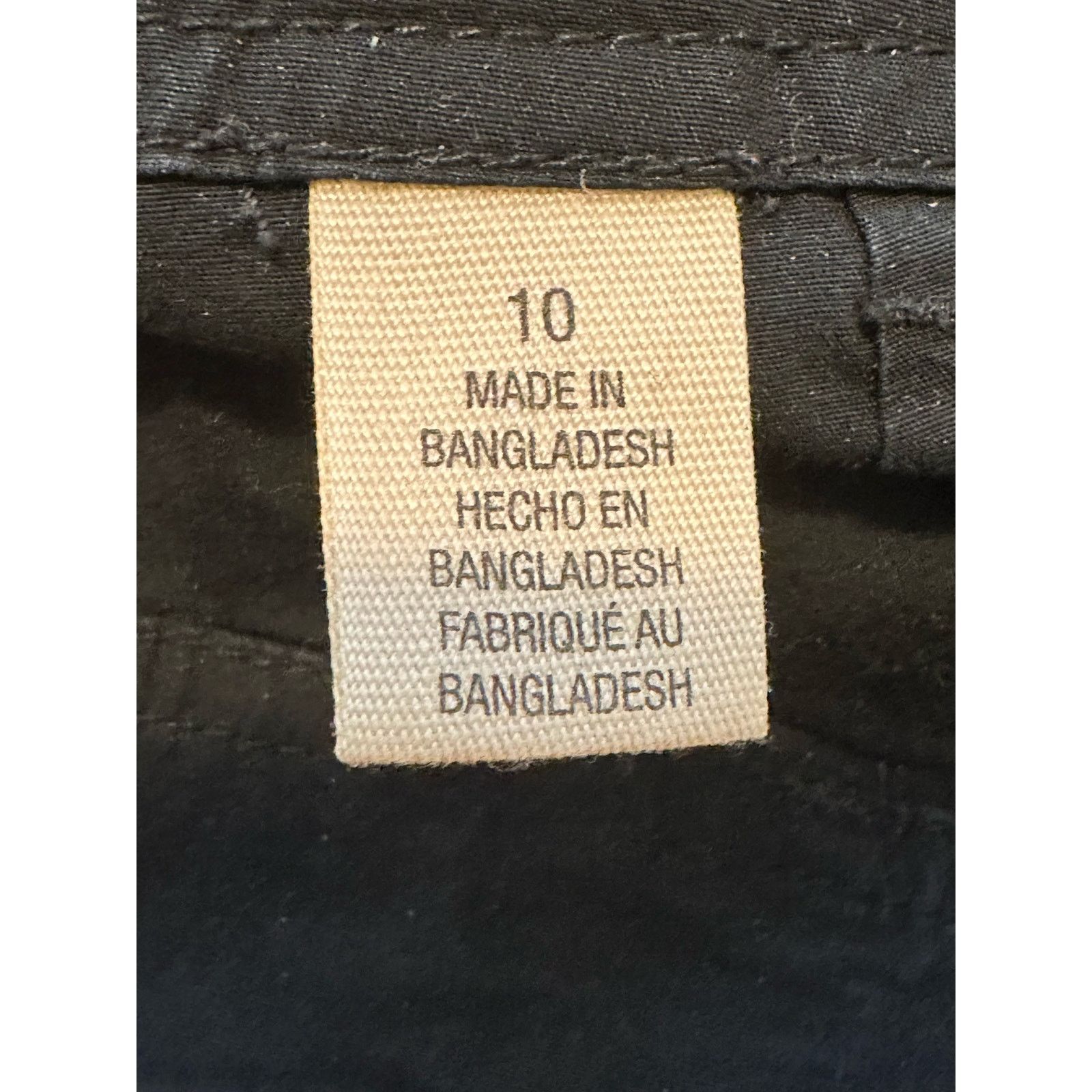 DKNY DKNY Jeans black casual carpenter capri pants size 10 Size 32" / US 10 / IT 46 - 4 Thumbnail