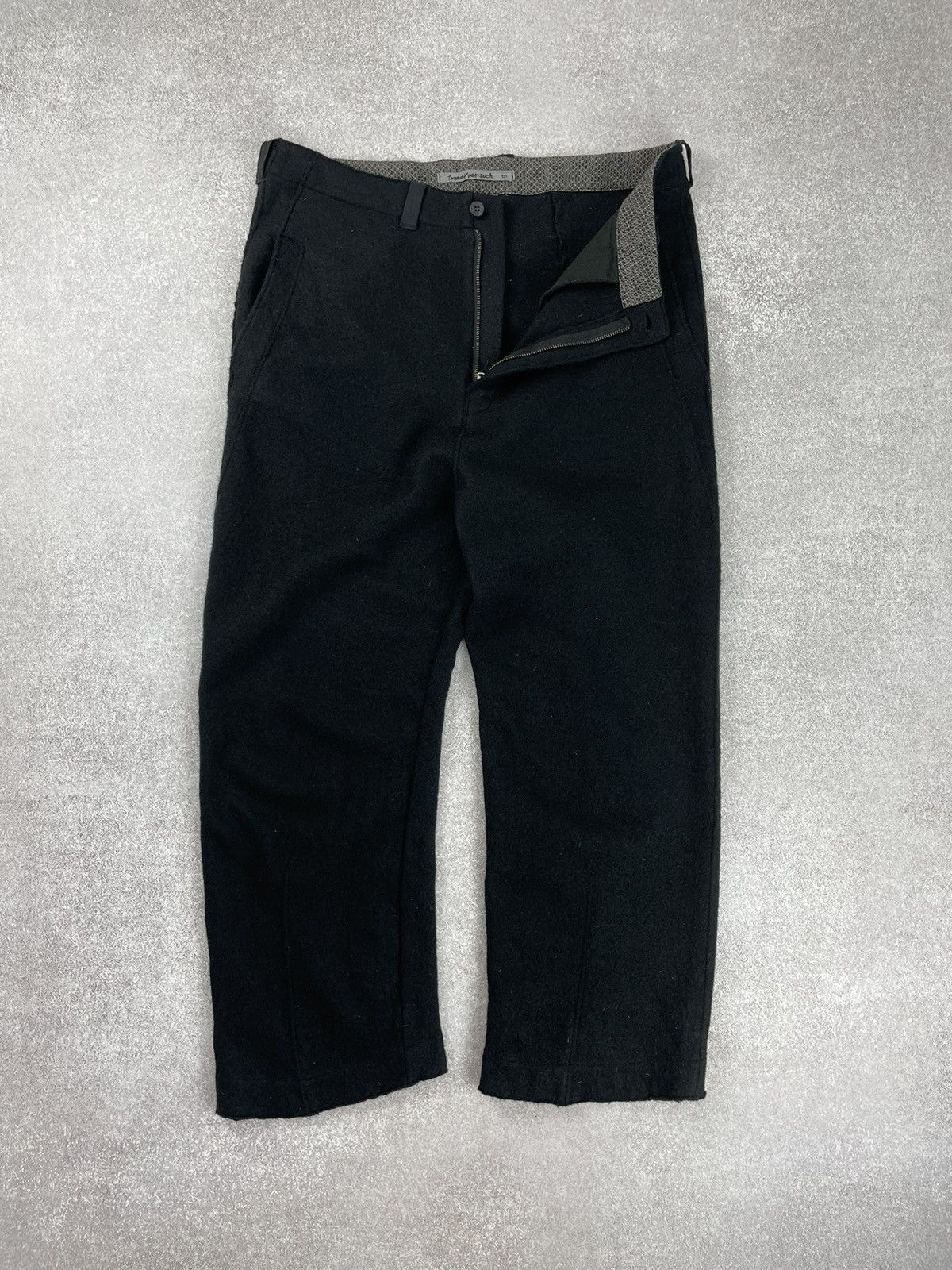 Japanese Brand × Transit Transit Par-Such Wool Trousers Pants Japan Style Yohji Size US 34 / EU 50 - 2 Thumbnail