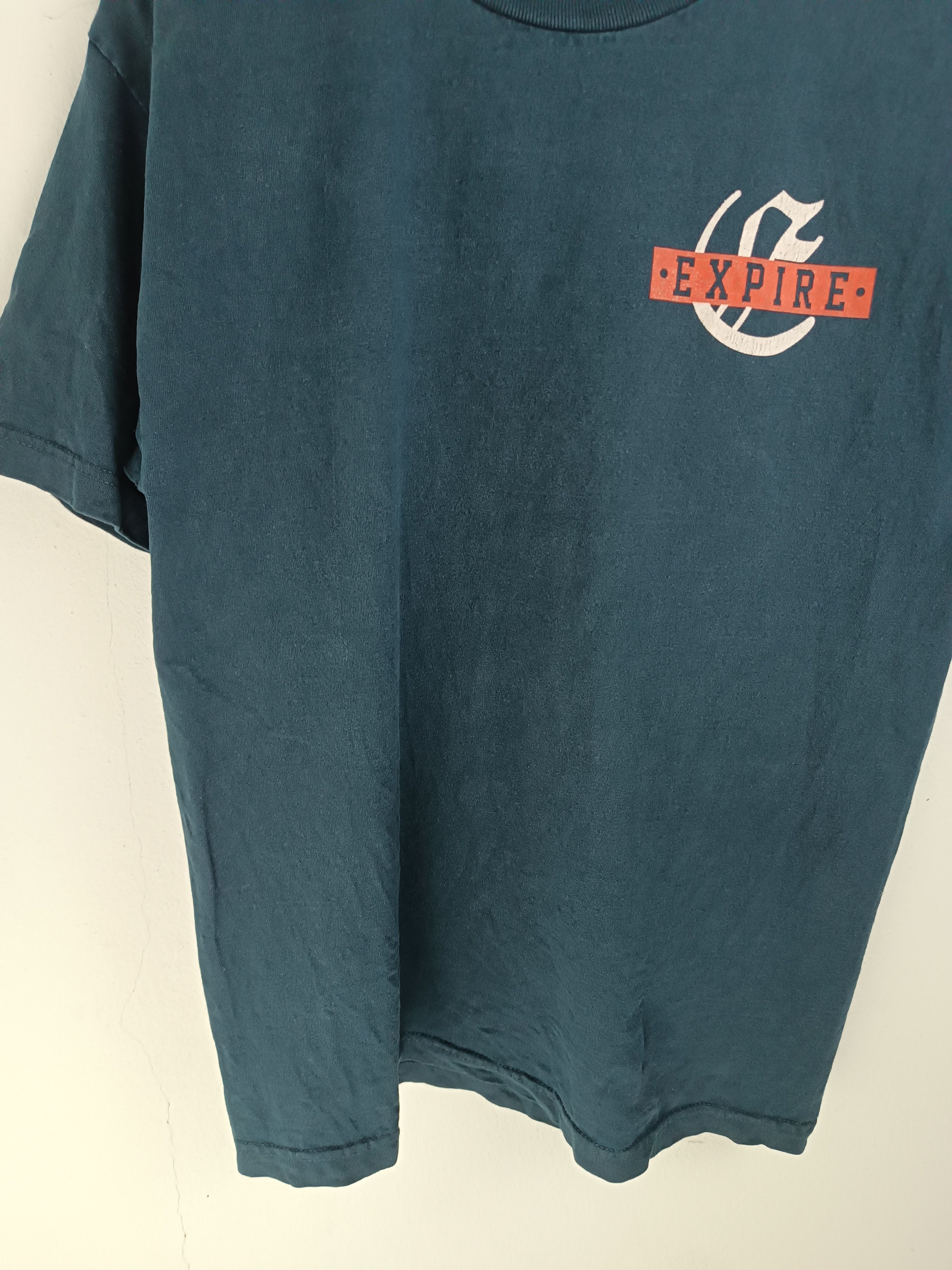 Band Tees VINTAGE 2000s EXPIRE HARDCORE PUNK terror bane cro mags Size US M / EU 48-50 / 2 - 12 Thumbnail