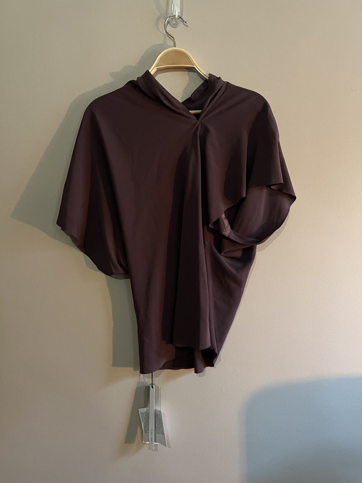 Rick Owens Rick Owens Crepe Seb Top Size S / US 4 / IT 40 - 2 Thumbnail