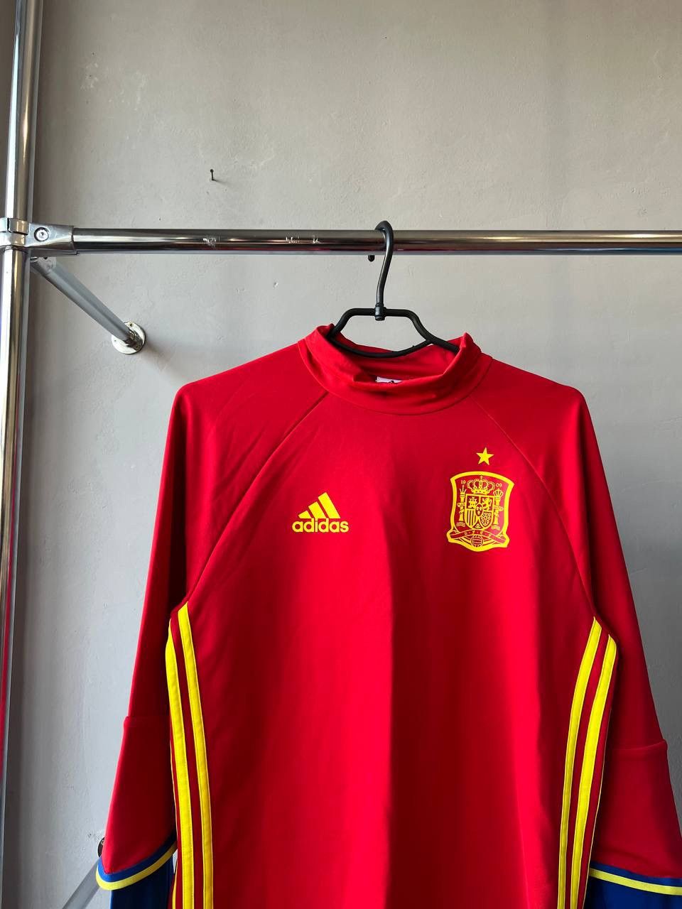Adidas 2015 SPAIN TEAM TRAINING SOCCER FOOTBALL LONG SLEEVE ADIDAS Size US S / EU 44-46 / 1 - 3 Thumbnail