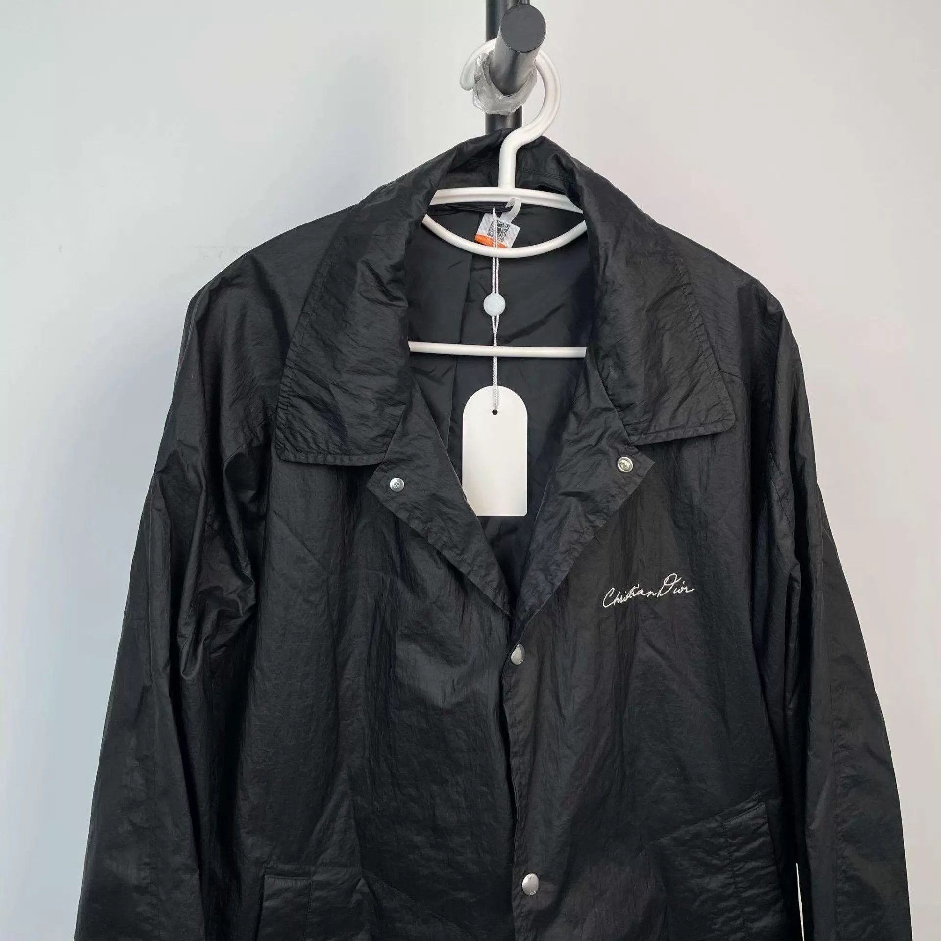 Dior Dior 96 New Embroidered Short Jacket 54 Black Size US L / EU 52-54 / 3 - 8 Thumbnail