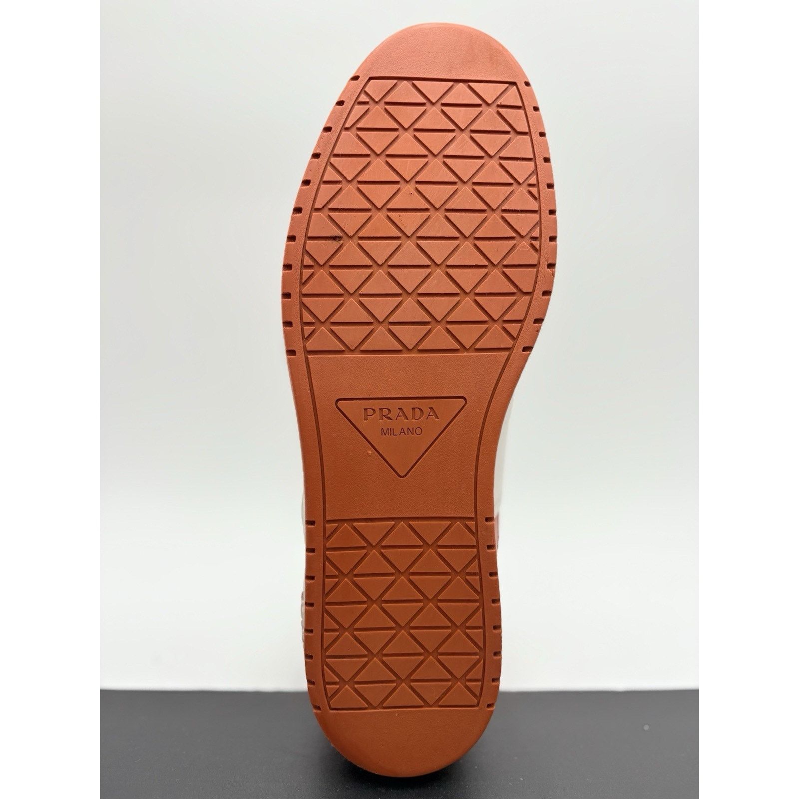 Prada Prada Downtown Low Leather ' Orange White ' | SUPER CLEAN! Size US 11 / EU 44 - 7 Thumbnail