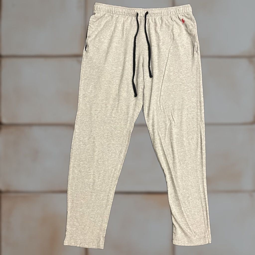 Polo Ralph Lauren Polo Ralph Lauren Pajama Pants Men M Gray Drawstring Logo Sleepwear Jersey Size US M / EU 48-50 / 2 - 1 Thumbnail