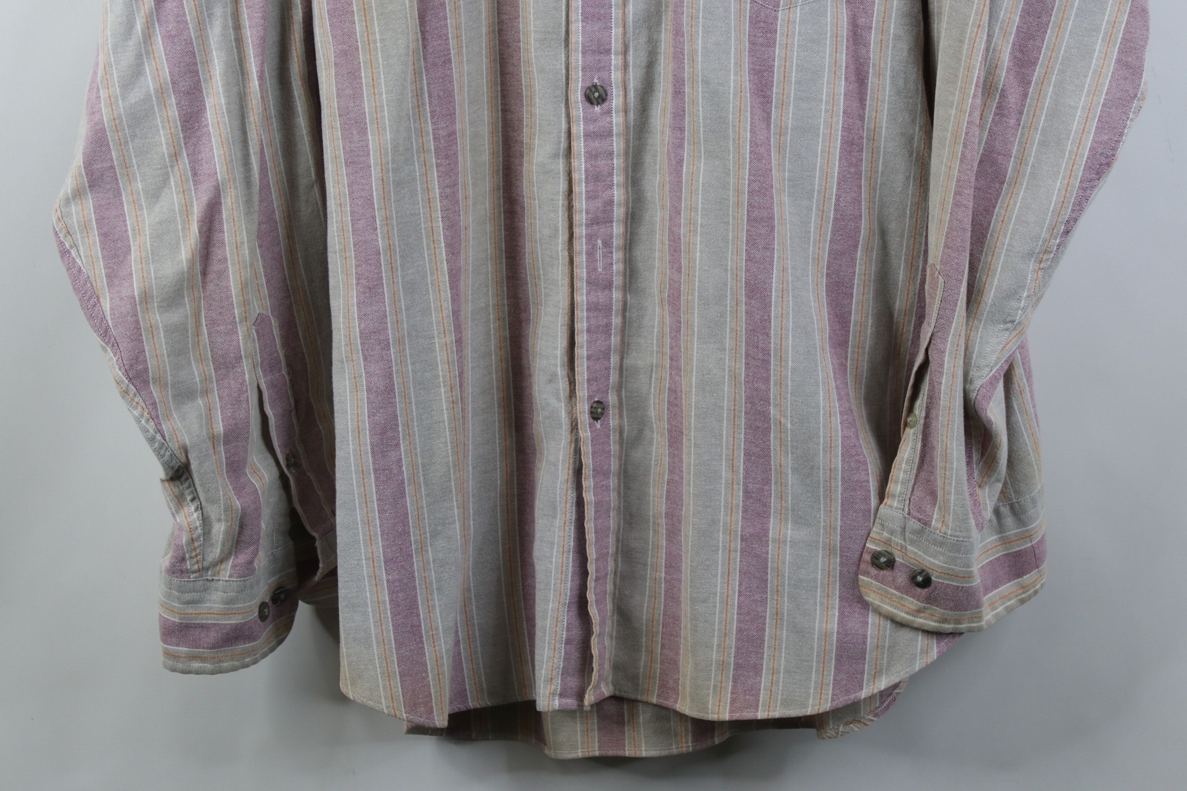 Vintage Vintage 90s Streetwear Oxford Collared Button Down Shirt Size US XL / EU 56 / 4 - 3 Thumbnail