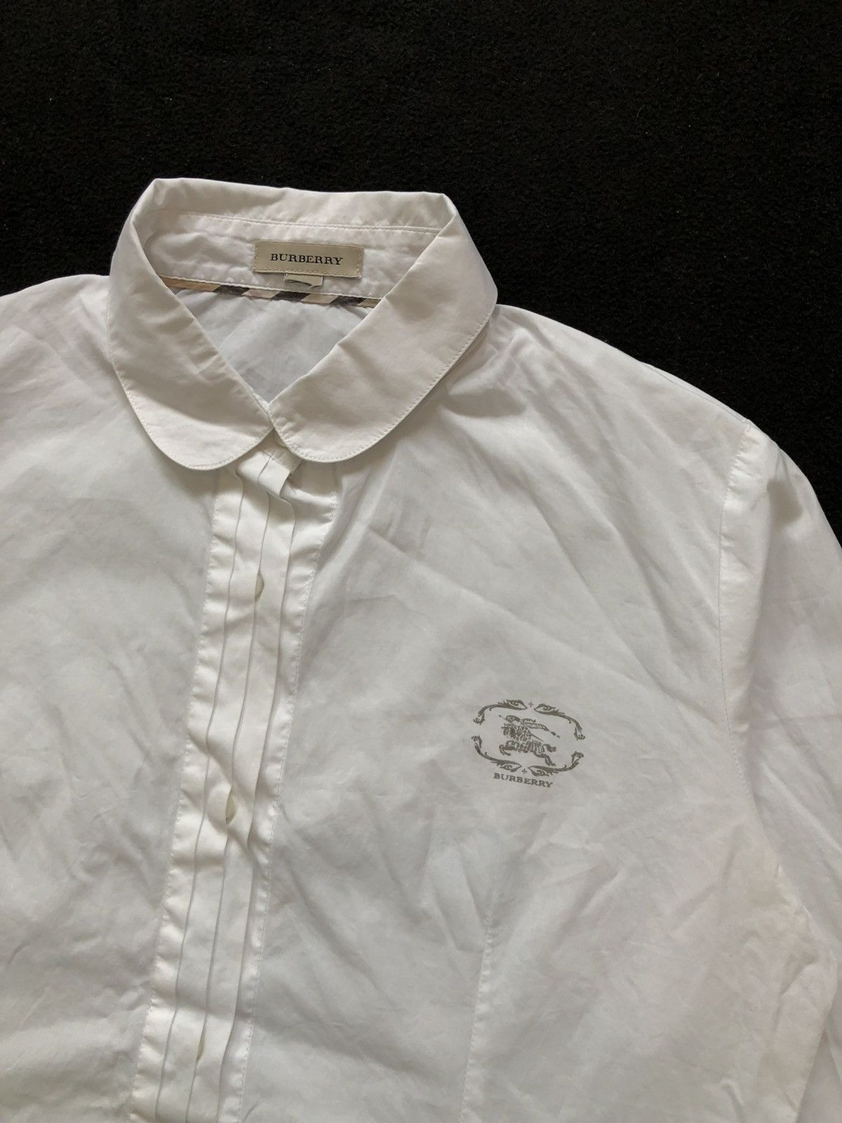 Burberry Shirt Burberry small logo white Size US XS / EU 42 / 0 - 2 Thumbnail