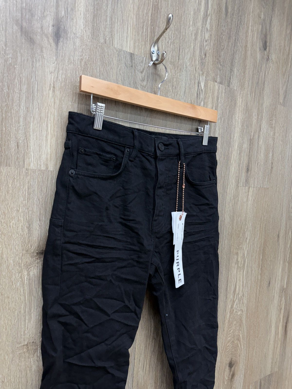 Purple Brand Purple Brand Black Denim Jeans Size US 30 / EU 46 - 3 Thumbnail