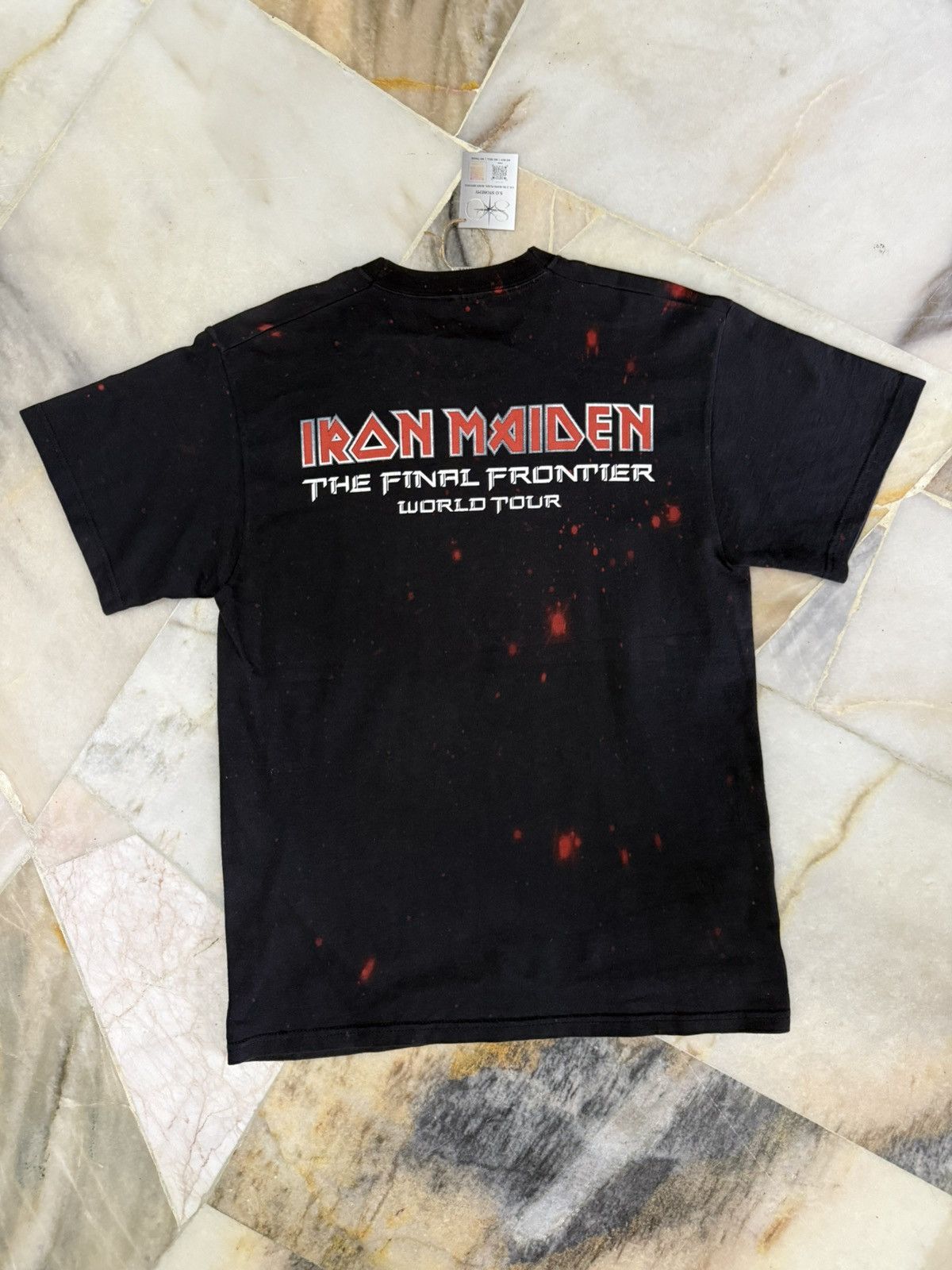 Band Tees × Iron Maiden × Vintage IRON MAIDEN The Final Frontier World Tour Size US M / EU 48-50 / 2 - 4 Thumbnail