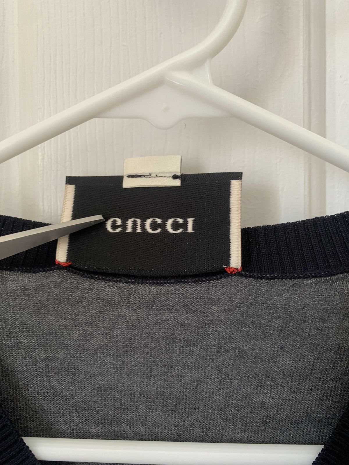 Gucci Gucci Stars and Bees V Neck Sweater Size US XXL / EU 58 / 5 - 3 Thumbnail