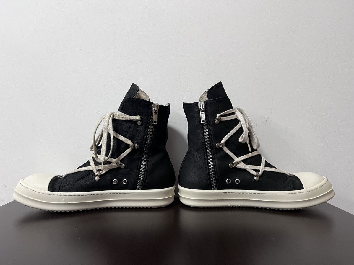 Rick Owens Drkshdw Rick owens drkshdw hexagram ramones high top sneakers sz43.5 Size US 10.5 / EU 43-44 - 7 Thumbnail