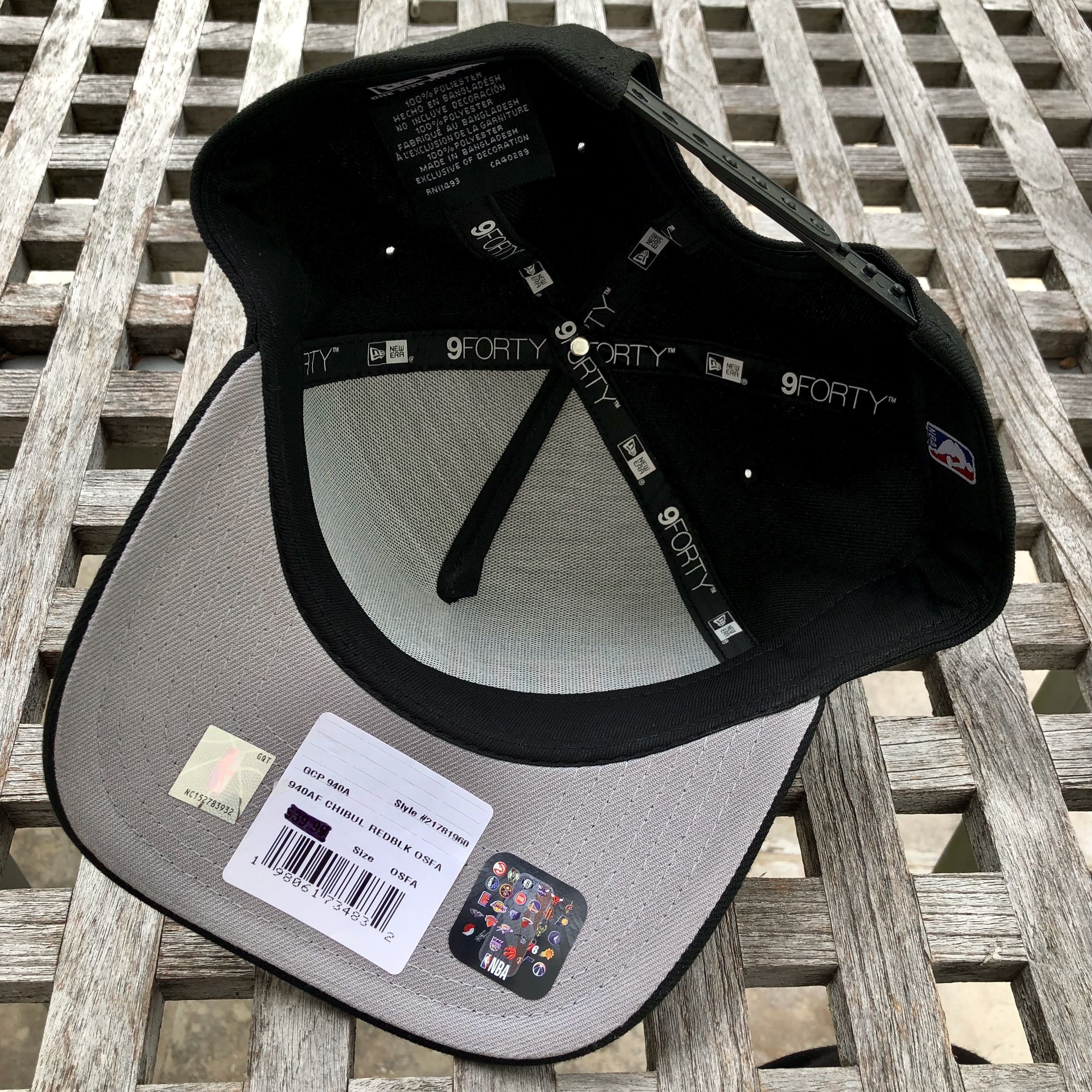 New Era Chicago Bulls Upside Down Logo 9FORTY A Frame Snapback Hat Size ONE SIZE - 4 Thumbnail