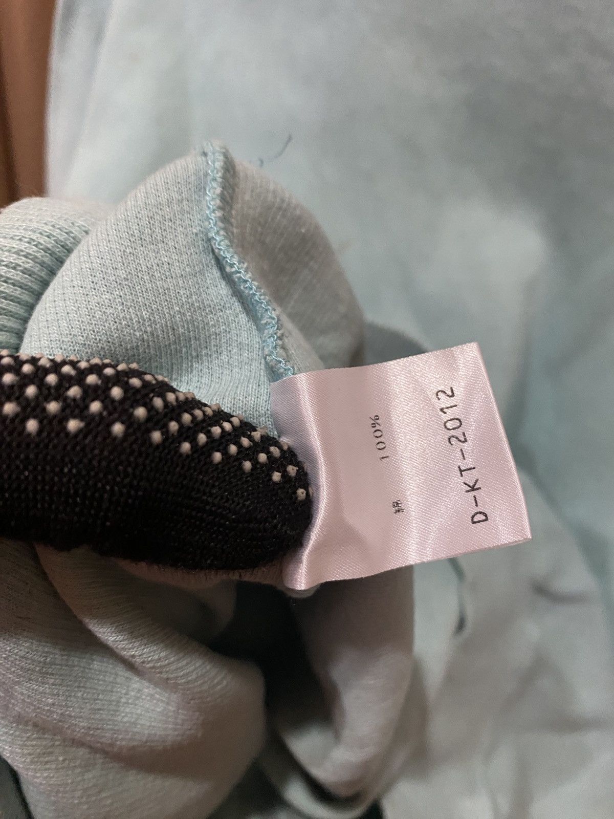 Karl Lagerfeld Vintage Karl Lagerfeld Light Blue Sweatshirt – 2010s Era Size US L / EU 52-54 / 3 - 6 Thumbnail