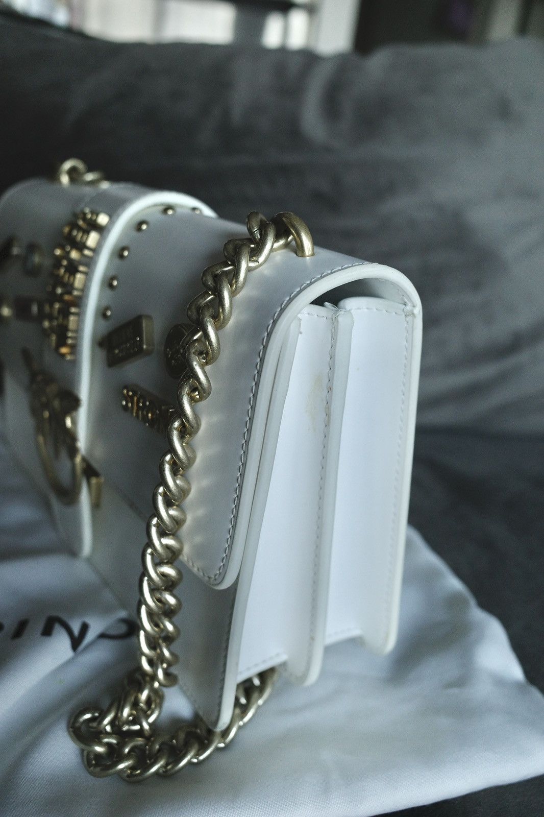 Pinko White Pinko crossbody bag Size ONE SIZE - 7 Thumbnail