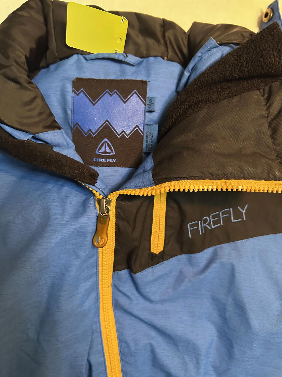 Other Firefly Ski Snowboard Jacket Men's MEdium Blue Black Yellow Size US L / EU 52-54 / 3 - 3 Thumbnail