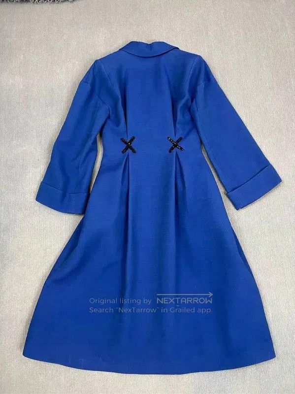 Fendi Fendi Blue Polyester Women's Dress XS . Size XS / US 0-2 / IT 36-38 - 2 Thumbnail