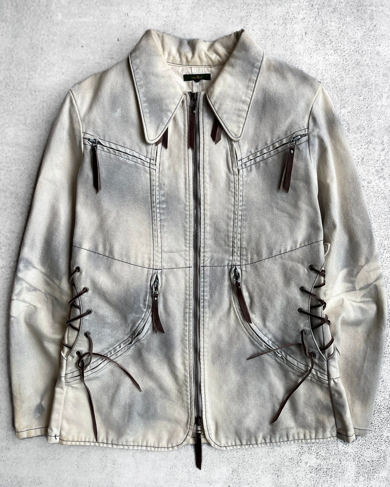 Obelisk Obelisk 00s Lace-Up Backpack Cowboy Jacket Size US S / EU 44-46 / 1 - 3 Thumbnail