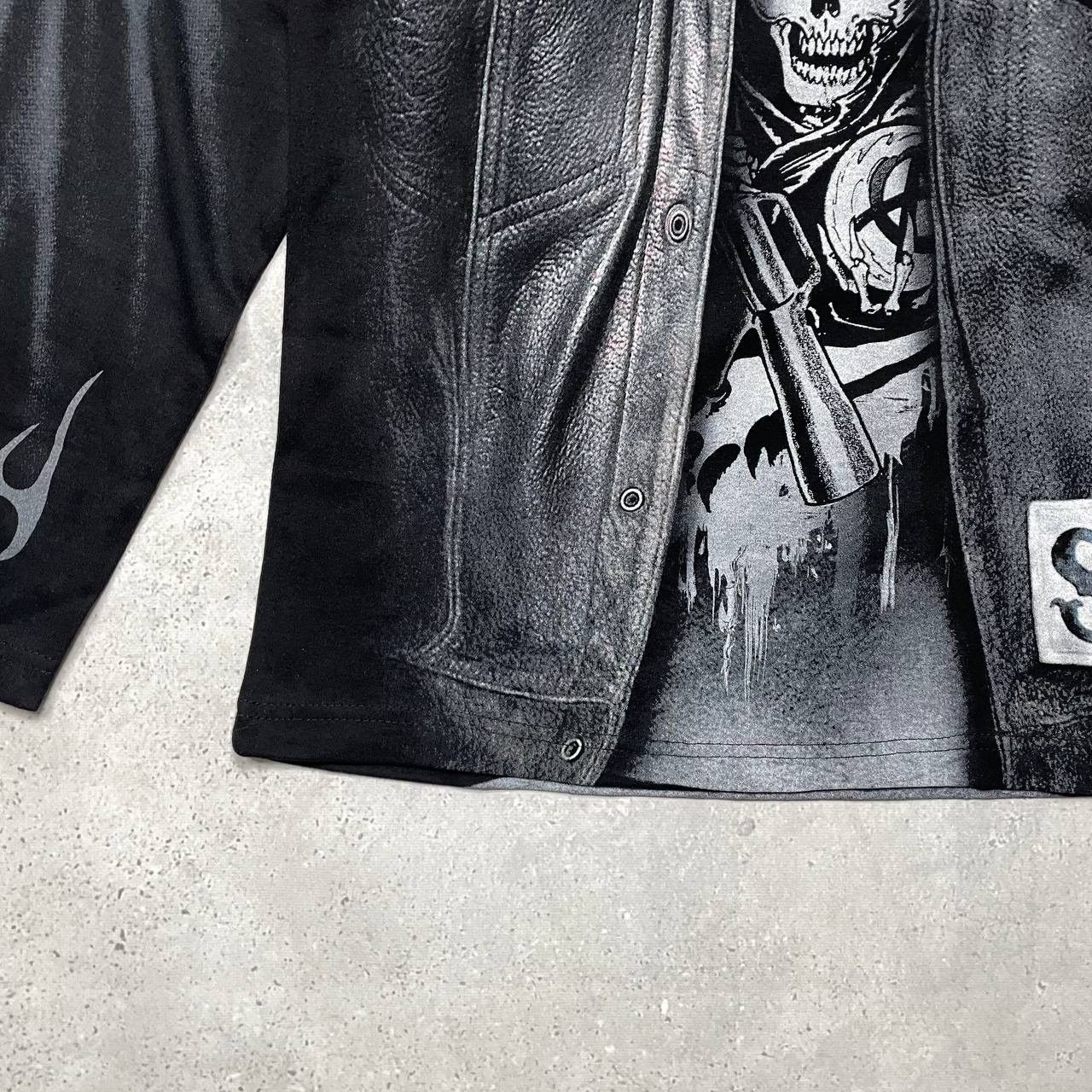 Band Tees NWT Sons Of Anarchy 2017 All Over Print Long Sleeve T Shirt Size US S / EU 44-46 / 1 - 6 Thumbnail