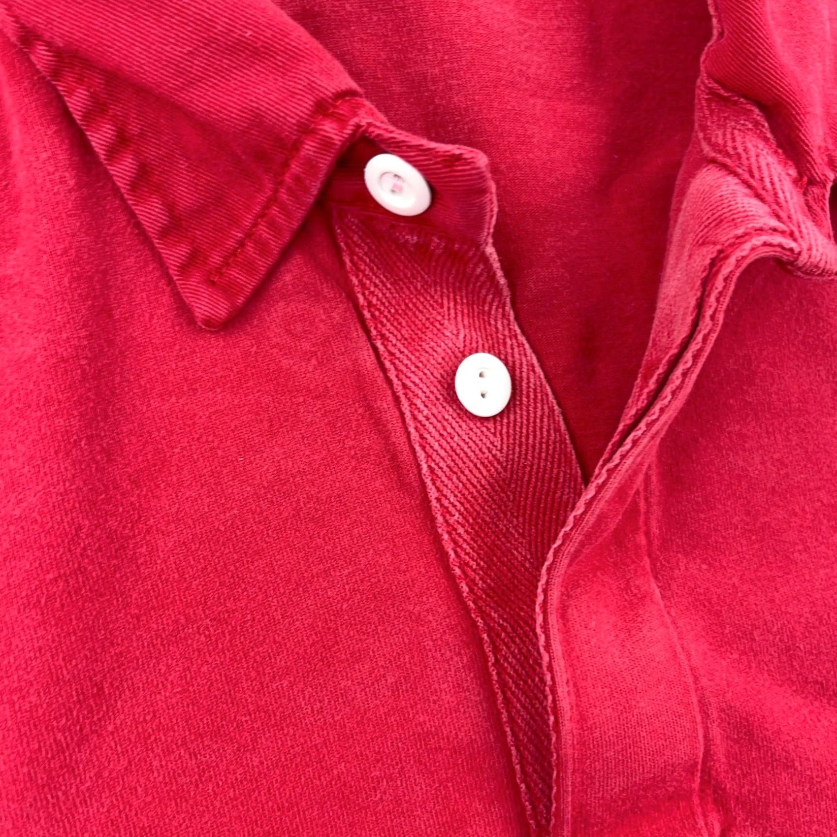 Polo Ralph Lauren VINTAGE Polo Ralph Lauren Rugby Shirt Men 2XL Red Blue 90s Long Sleeve Pony Size US XXL / EU 58 / 5 - 7 Thumbnail