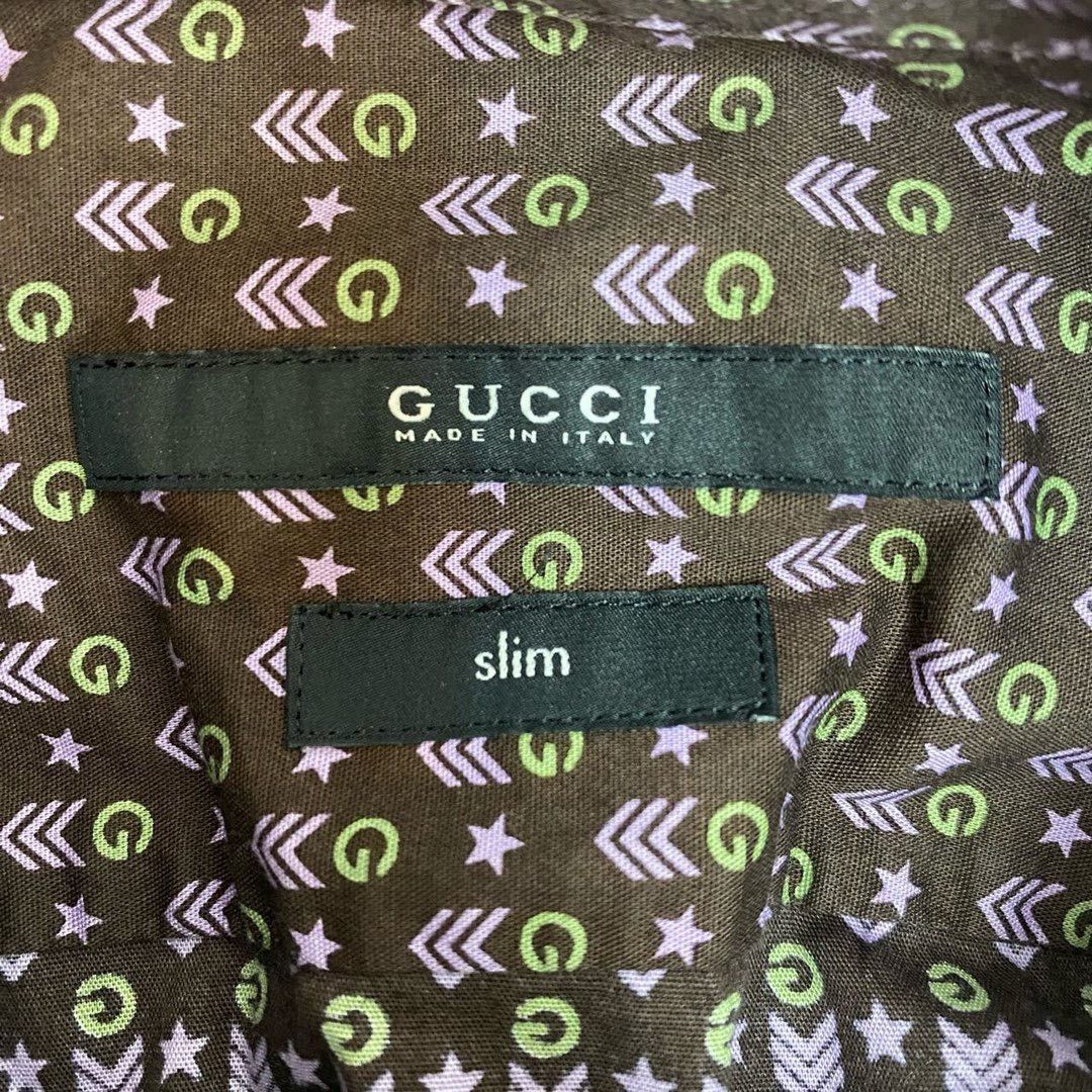 Gucci Gucci full-print G-shaped shirt Nextarrow-2412 Size US XXS / EU 40 - 3 Thumbnail
