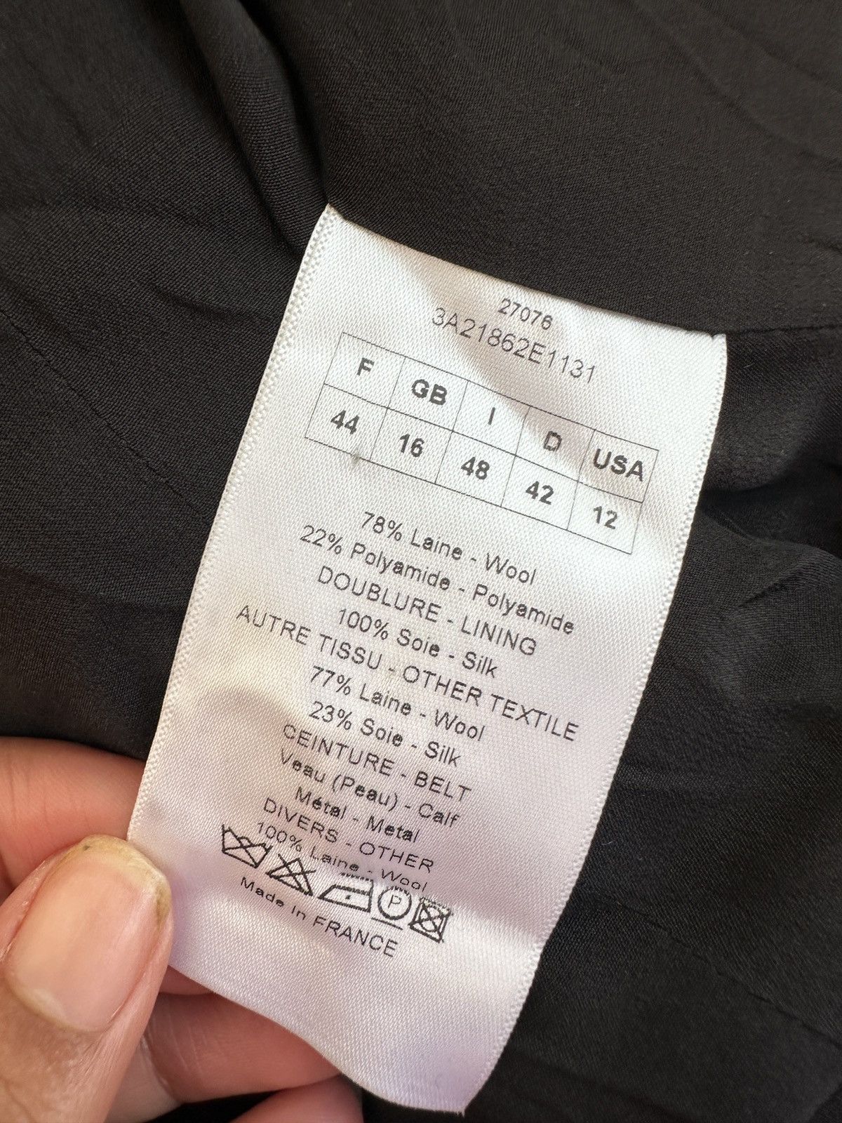 Christian Dior Monsieur Coat Christian Dior Size L / US 10 / IT 46 - 10 Thumbnail