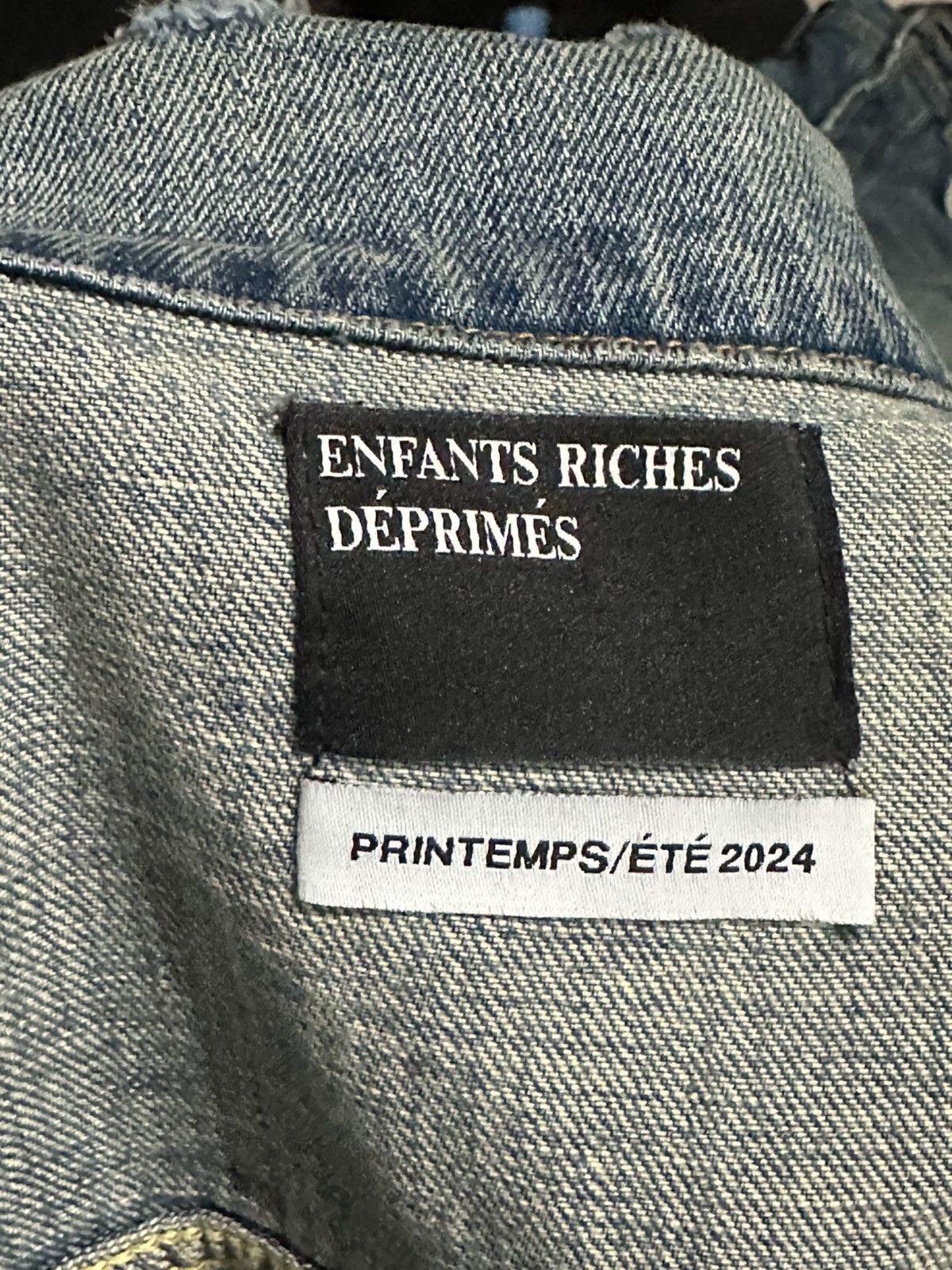 Enfants Riches Deprimes ENFANTS RICHES DÉPRIMÉS ERD DENIM JACKET SIZE SMALL Size US S / EU 44-46 / 1 - 5 Thumbnail