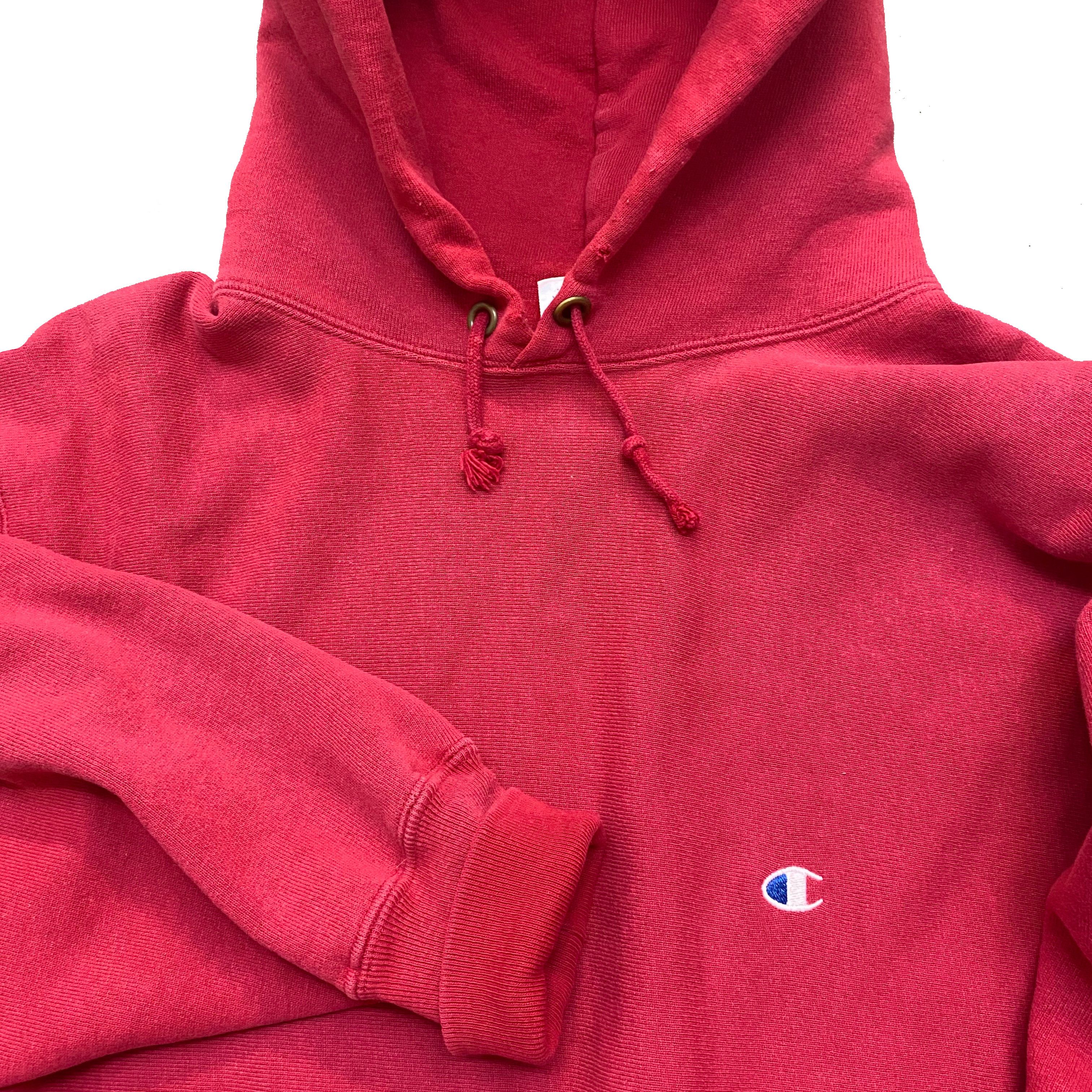 Champion × Vintage VTG 90s Champion Heavyweight Reverse Weave Hoodie Size US XL / EU 56 / 4 - 2 Thumbnail