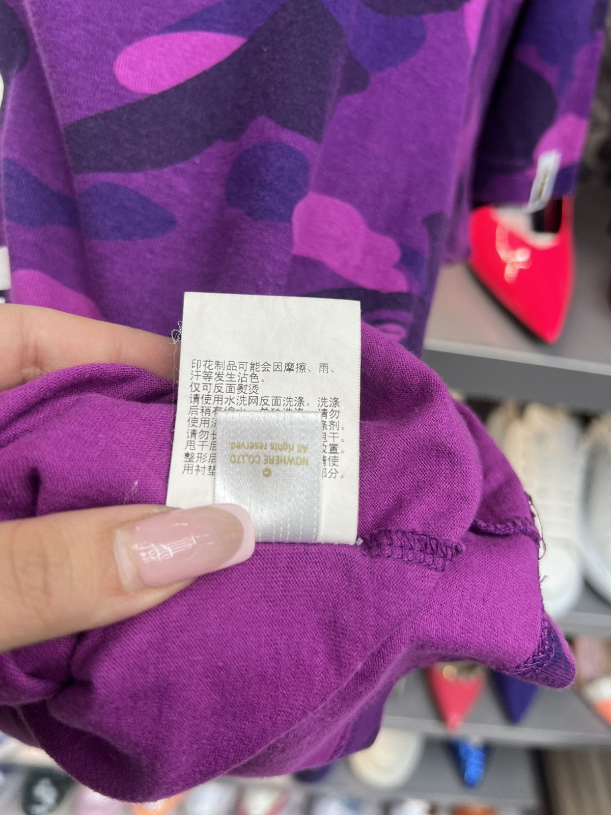 Bape Bape Color Camo College Tee Size US M / EU 48-50 / 2 - 12 Thumbnail