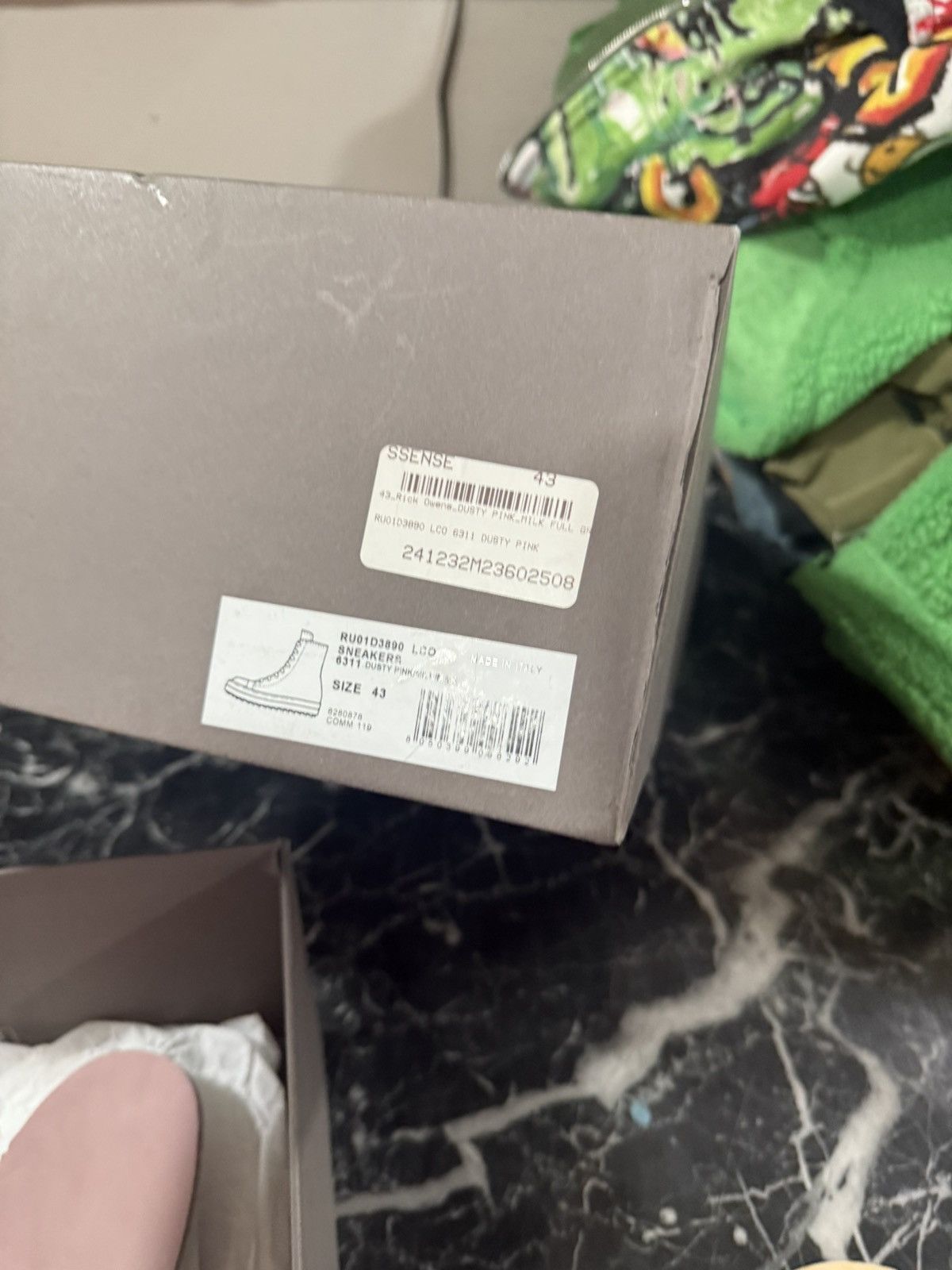 Rick Owens Rick Owens Hi Ramone Size 43 EU / 10 US Size US 10 / EU 43 - 23 Thumbnail