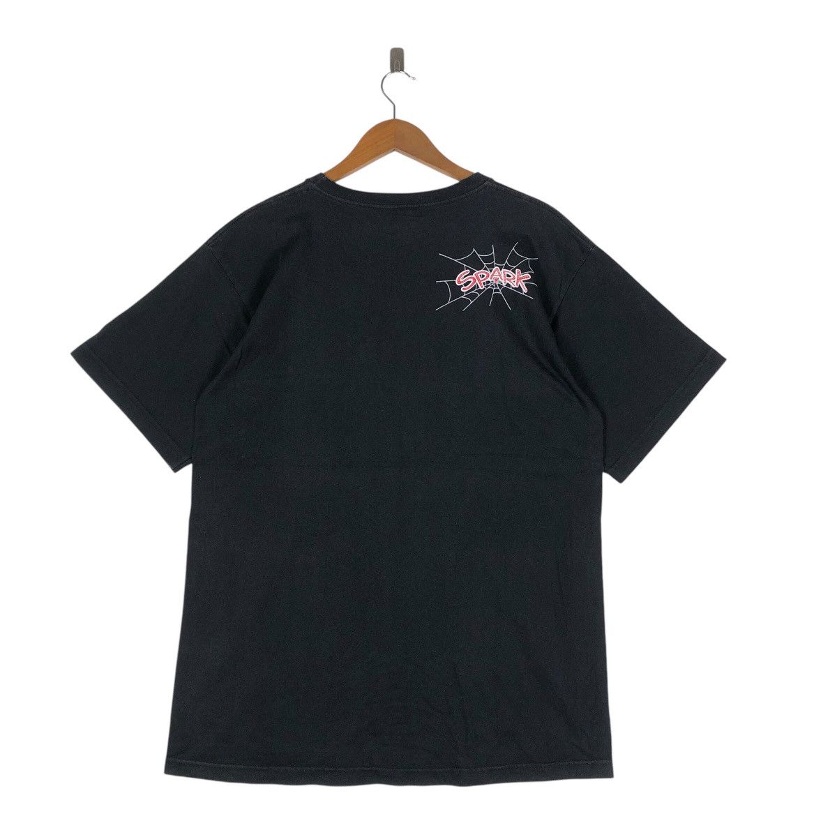 Vintage SPARK Spider Web Skate Wear T-Shirt Size US L / EU 52-54 / 3 - 5 Thumbnail