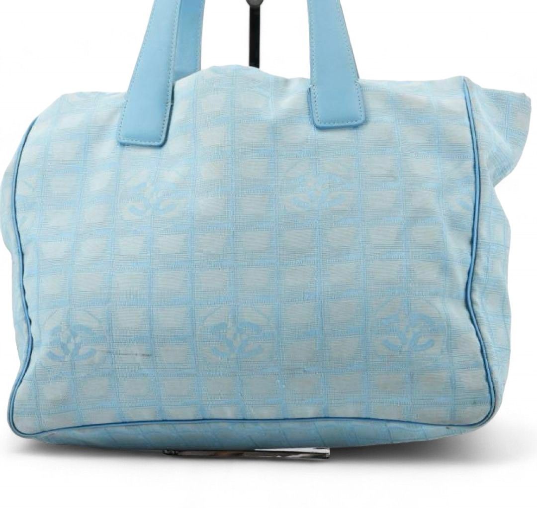 Chanel Chanel - Coco Light Blue Monogram Handbag Shoulder Bag Size ONE SIZE - 8 Thumbnail