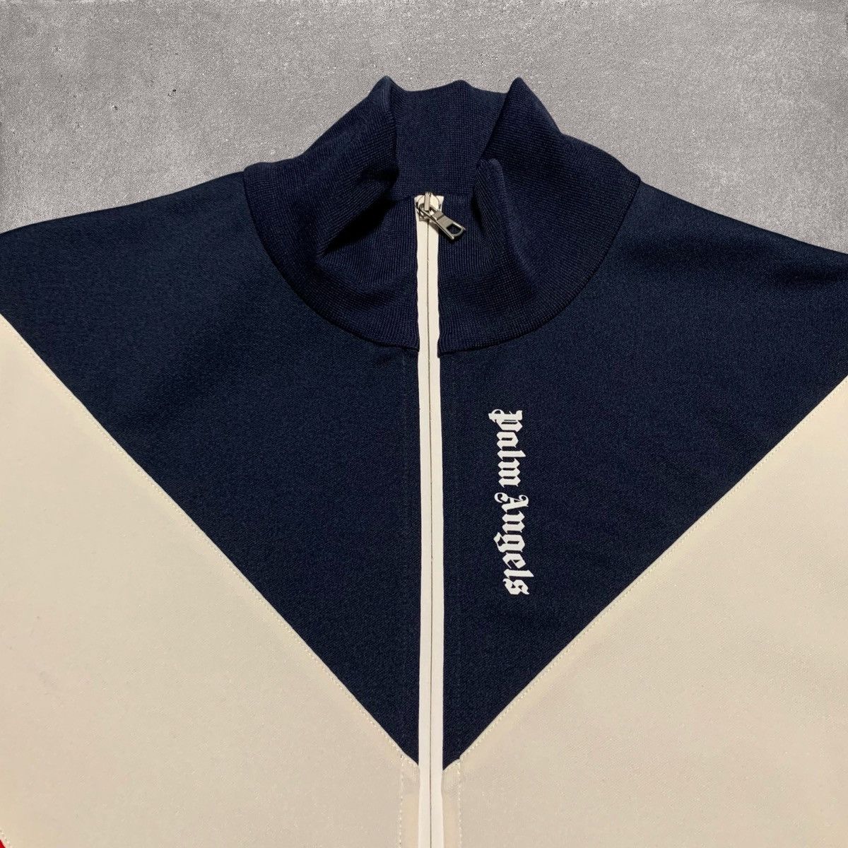 Palm Angels Palm Angels Medium Track Jacket V Colour Block Blue Jacket Size US M / EU 48-50 / 2 - 3 Thumbnail