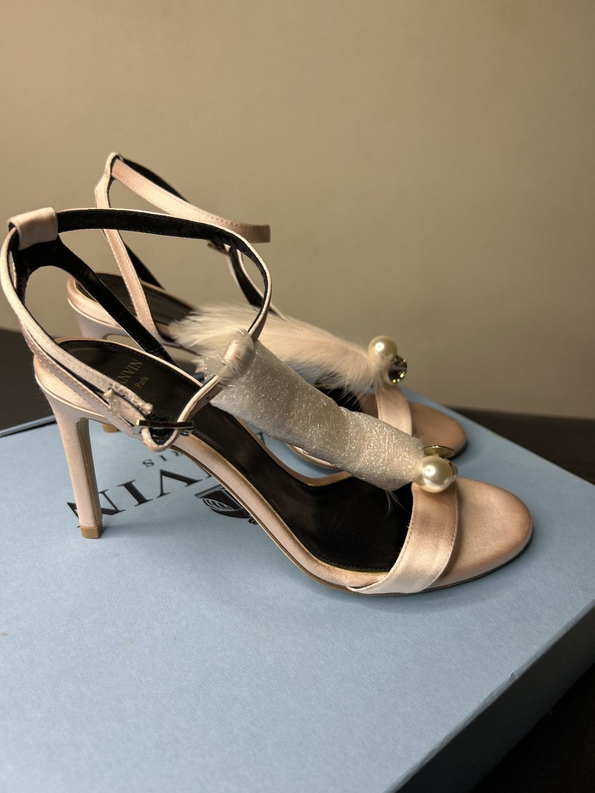 Lanvin Lanvin silk heels Size US 7 / IT 37 - 3 Thumbnail