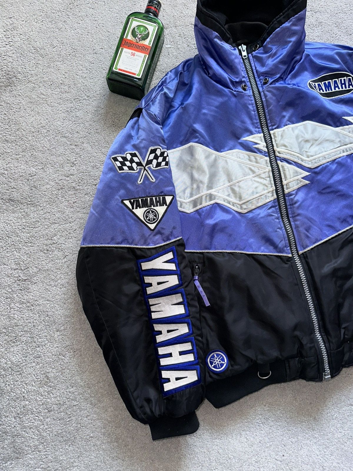 Yamaha Yamaha Motorcycle Cold Gear Vintage 90’s Size US L / EU 52-54 / 3 - 3 Thumbnail