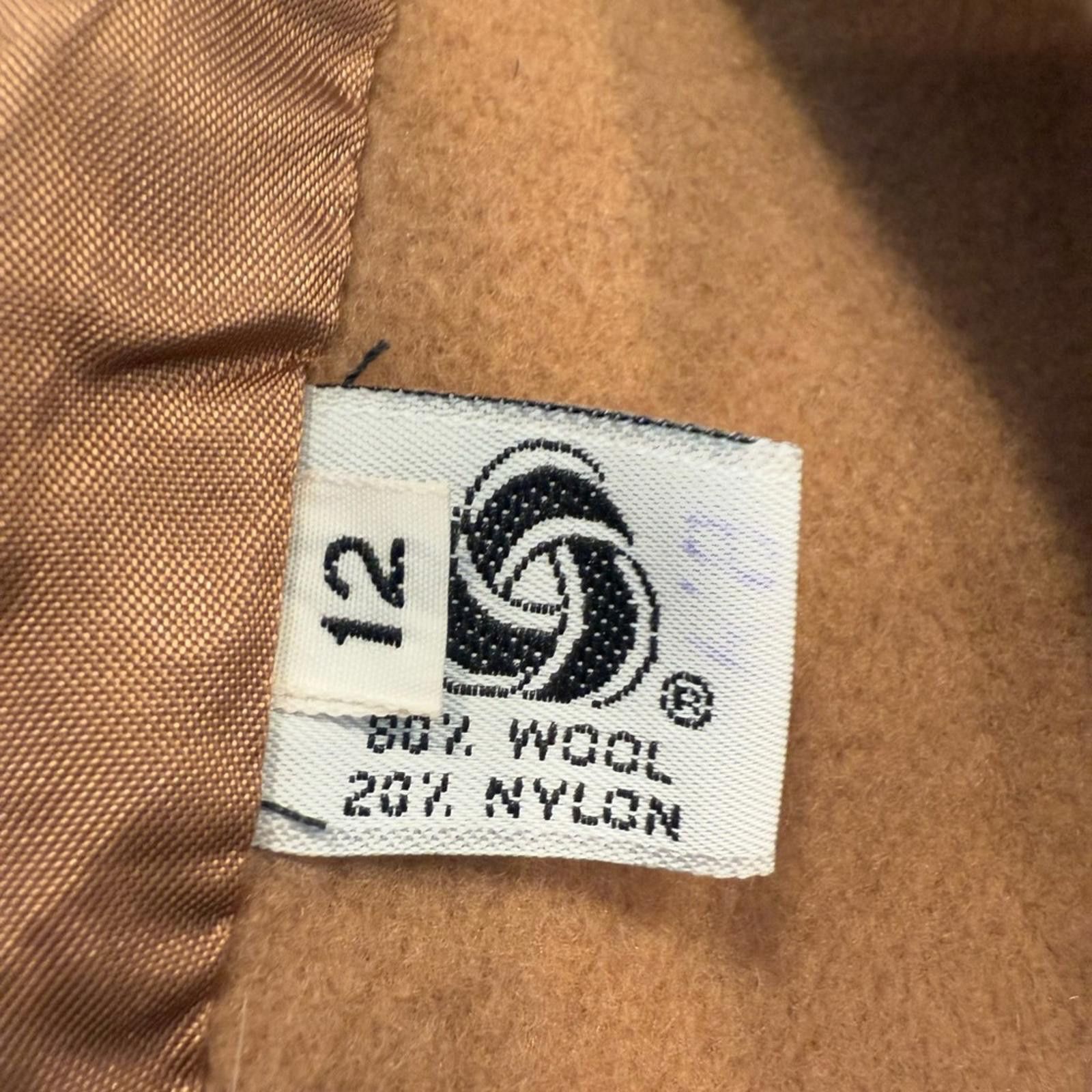 Other Classic tan wool blend coat lined heavyweight SZ 12 Size XL / US 12-14 / IT 48-50 - 6 Thumbnail