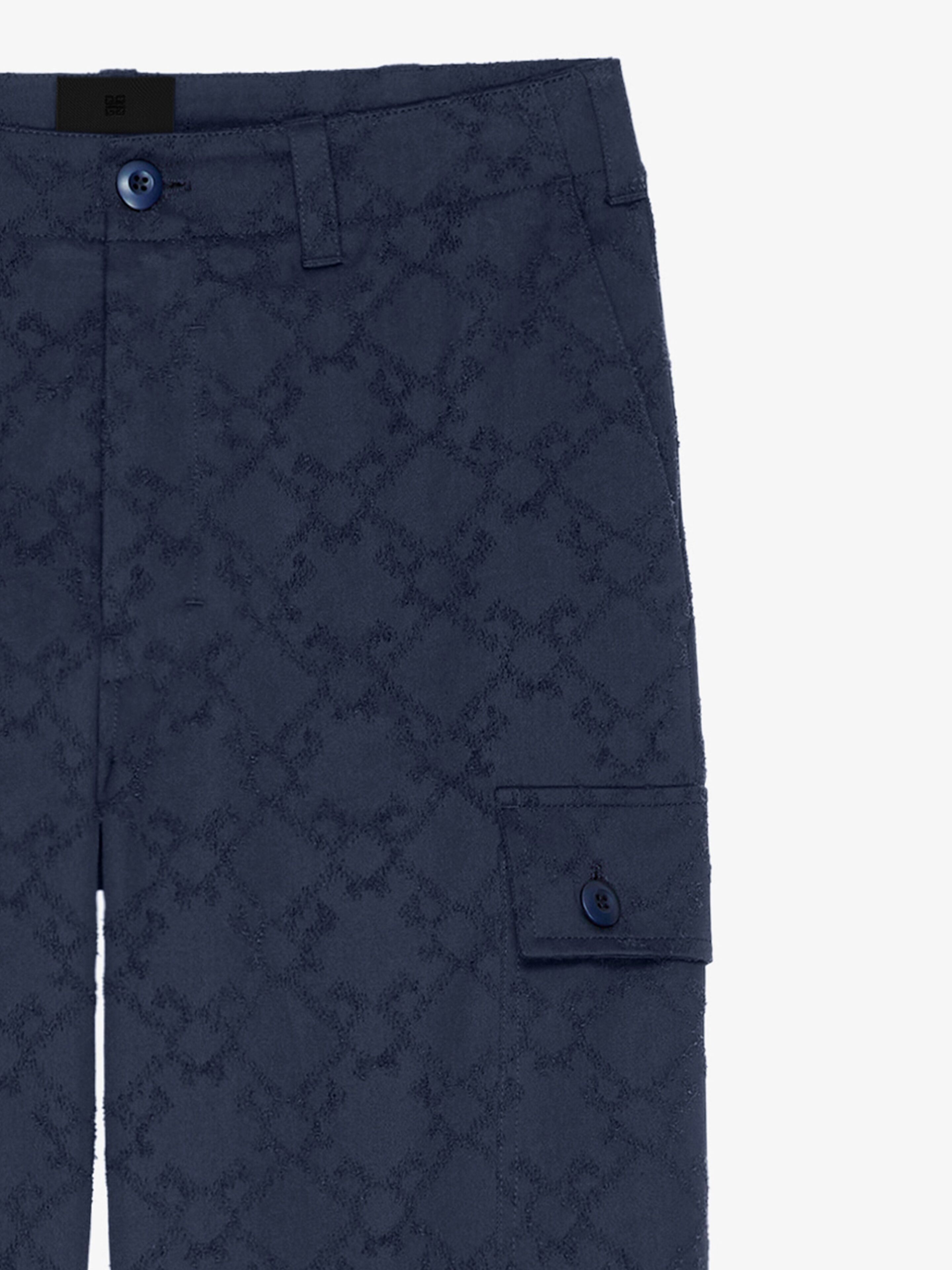 Givenchy o1w1db10326 Cargo Trousers in Blue Size US 38 / EU 54 - 4 Thumbnail