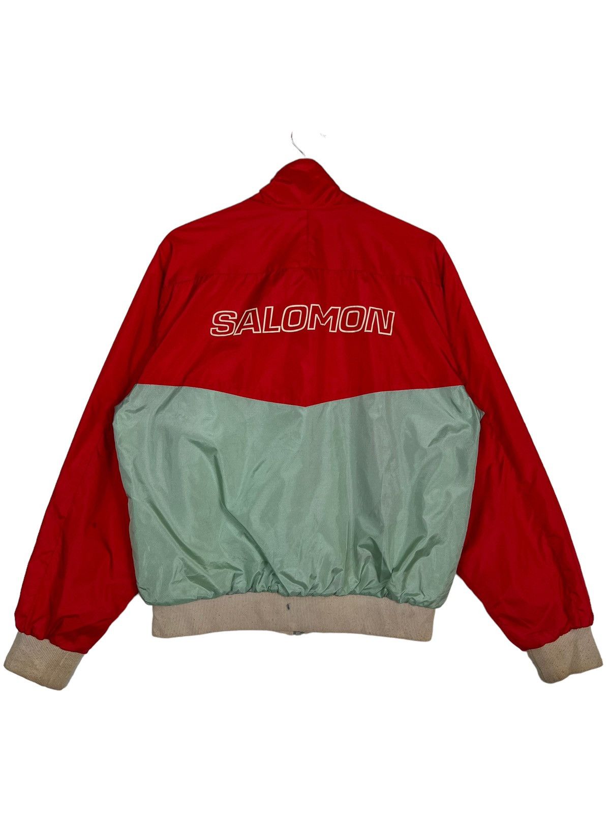 Salomon 🔥 VINTAGE SALOMON BOMBER JACKET Size US L / EU 52-54 / 3 - 3 Thumbnail