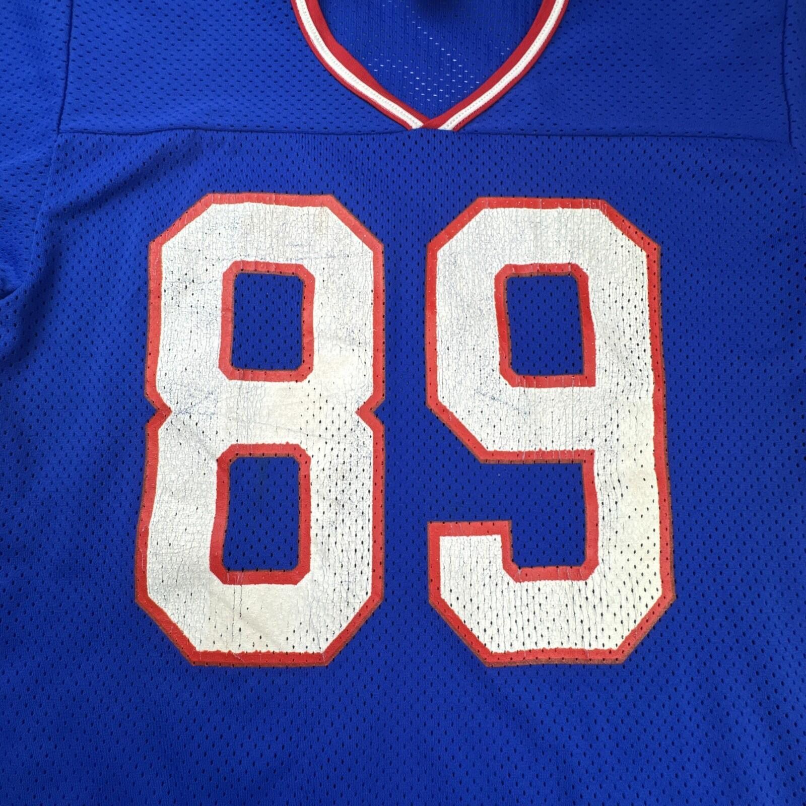 Other Rawlings NFL Jersey Vintage Mesh Number 89 Medium Blue Size US M / EU 48-50 / 2 - 8 Thumbnail