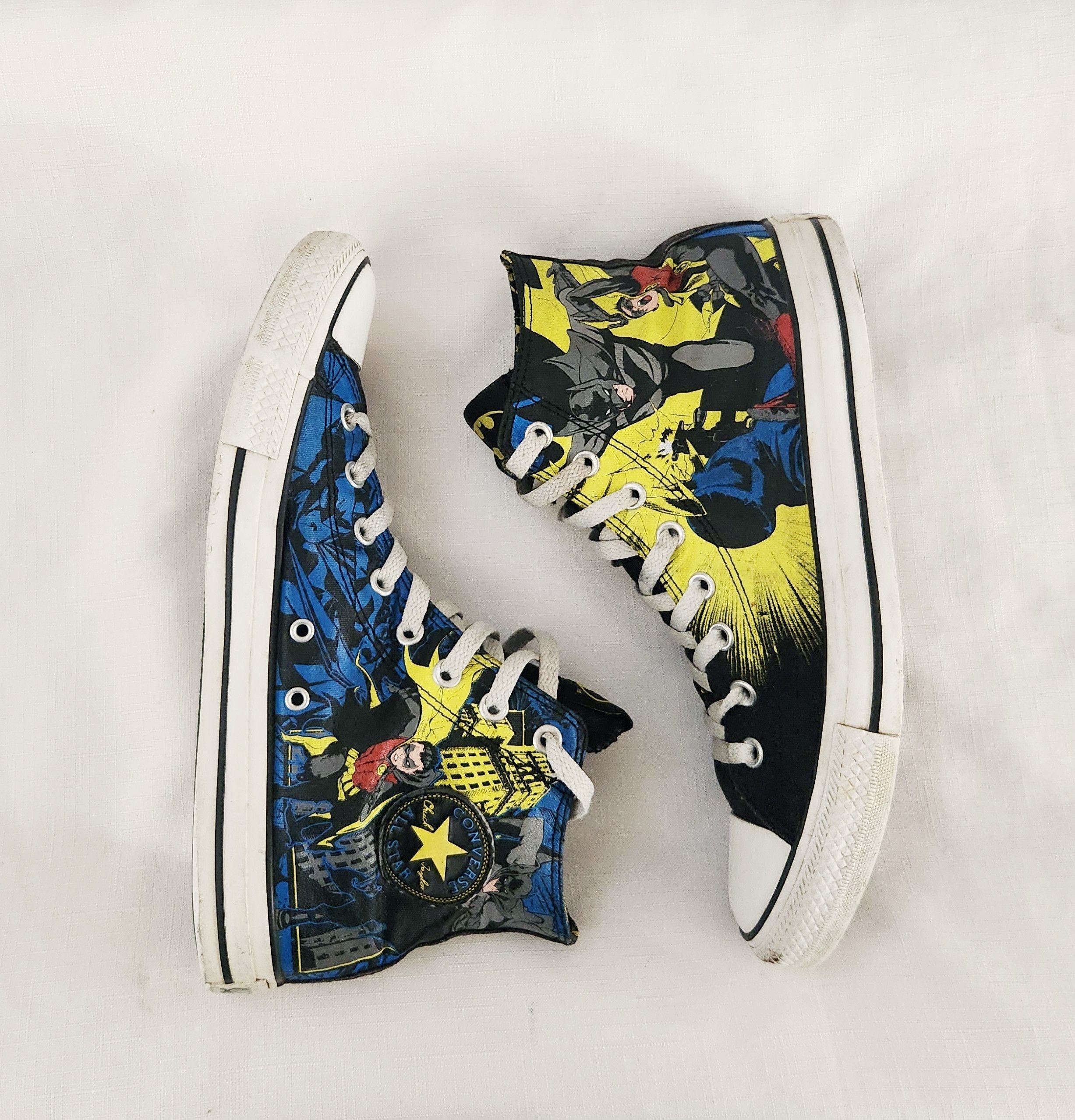 Converse Converse Chuck Taylor All Star High X DC Comics Batman SZ 10 Size US 10 / EU 43 - 5 Thumbnail
